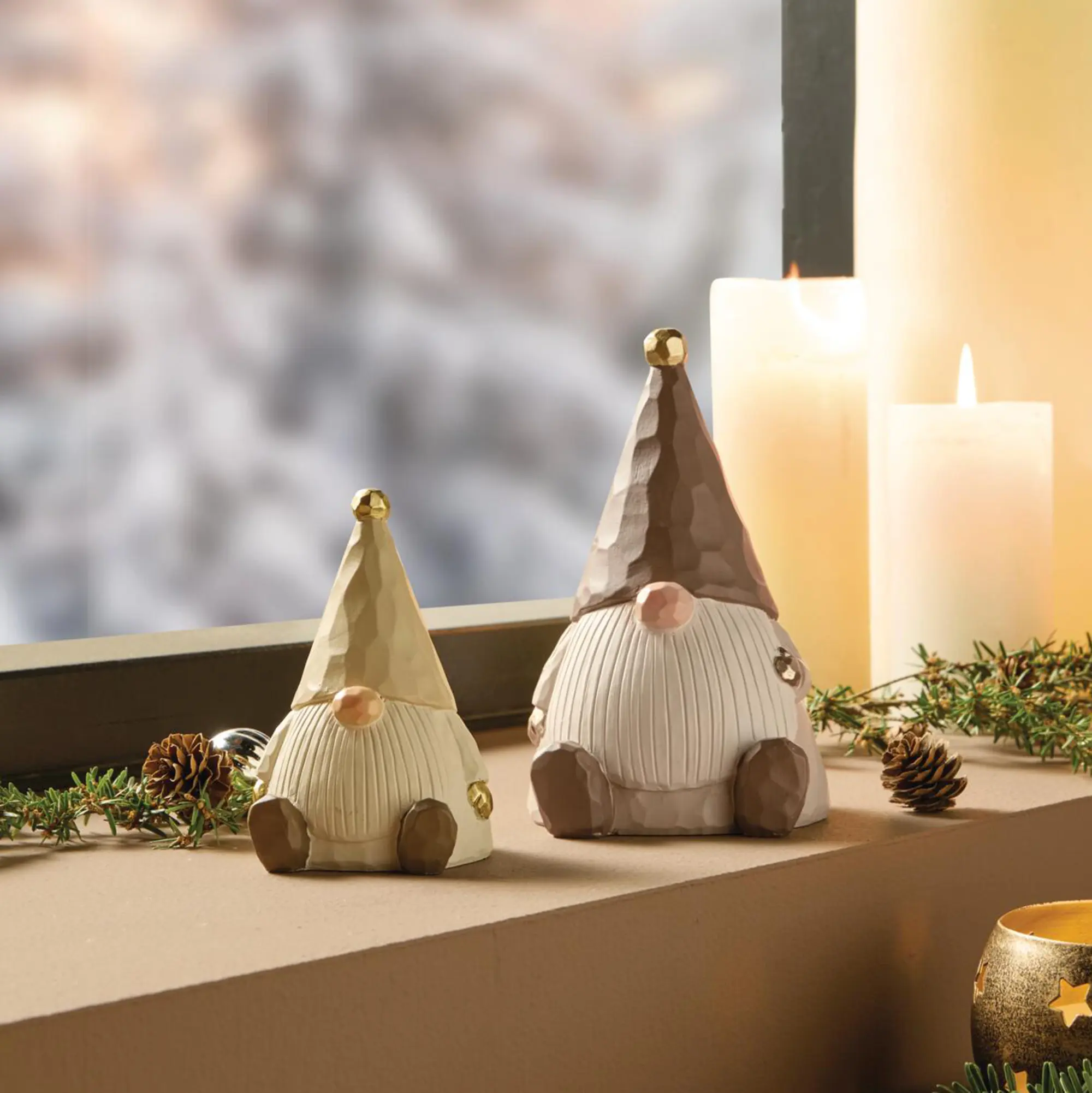 Deko-Figur "Wichtel", 2er Set  im Frank Flechtwaren Online Shop kaufen
