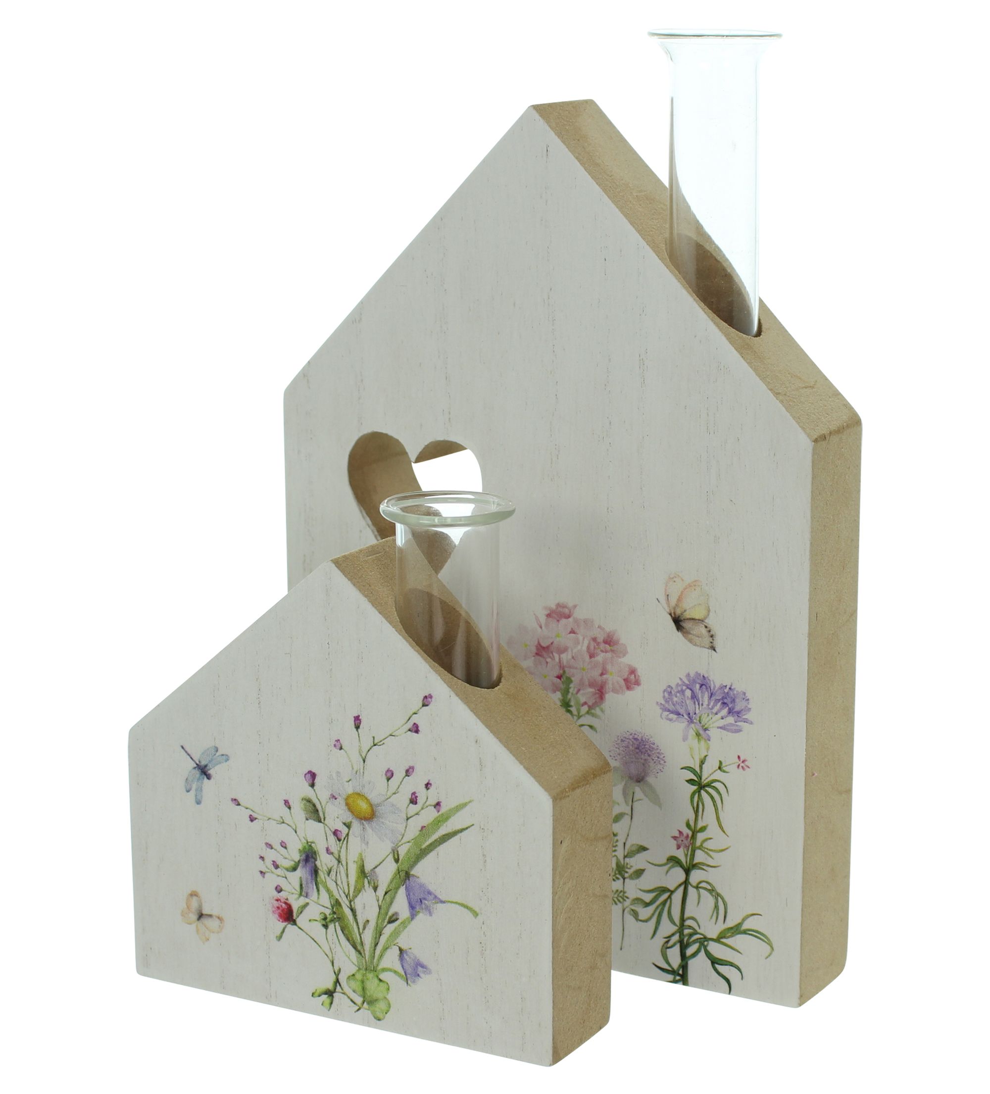Haus mit Vase "Blumenwiese", 2er Set im Frank Flechtwaren Online Shop für Ostern kaufen Haus mit Vase "Blumenwiese", 2er Set im Frank Flechtwaren Online Shop für Ostern kaufen