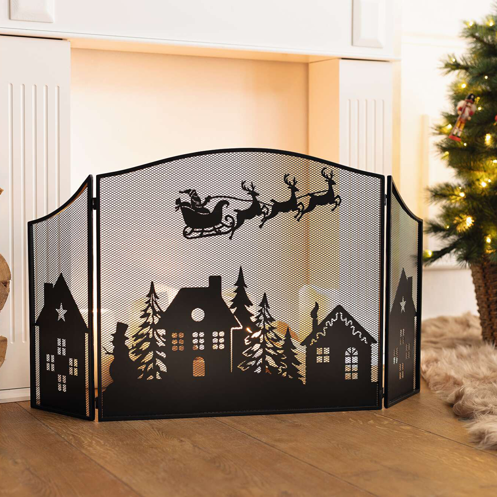 Kamindeko "Christmas Time"  im Frank Flechtwaren Online Shop kaufen