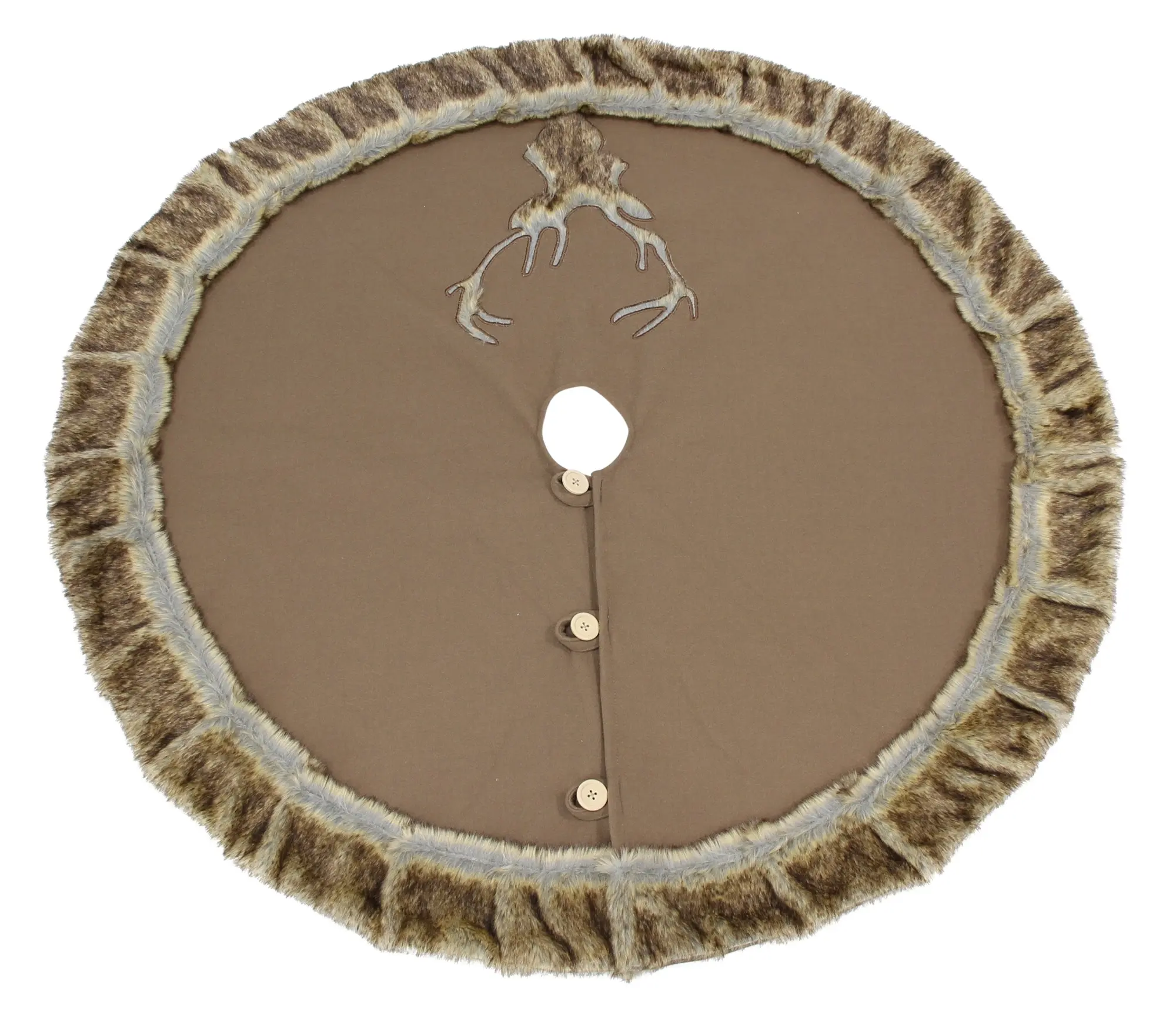 Christbaumdecke "Hirsch"  im Frank Flechtwaren Online Shop für Christbaumdecken kaufen
