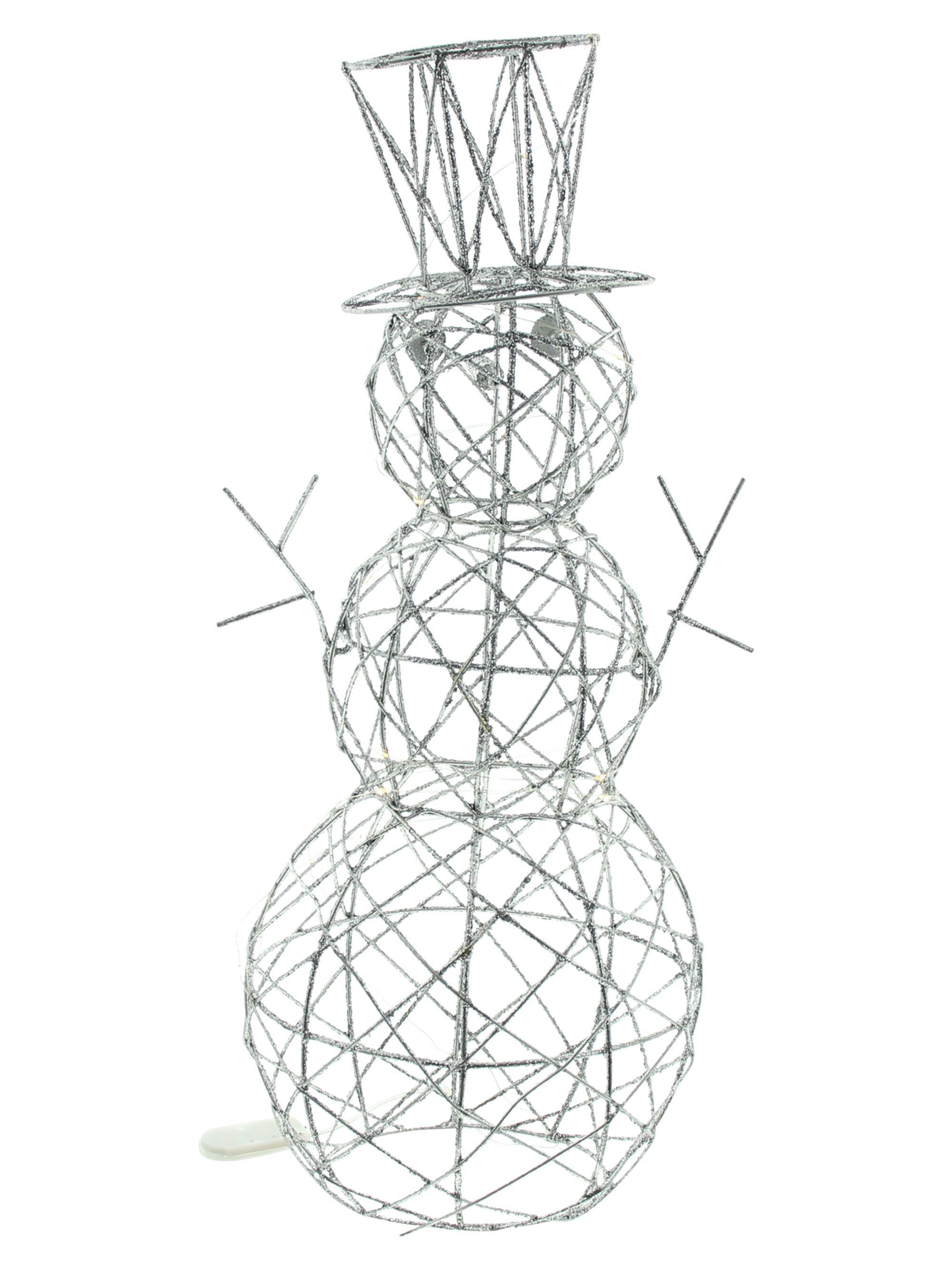 LED-Schneemann "Silver" im Frank Flechtwaren Online Shop für Weihnachten kaufen LED-Schneemann "Silver" im Frank Flechtwaren Online Shop für Weihnachten kaufen