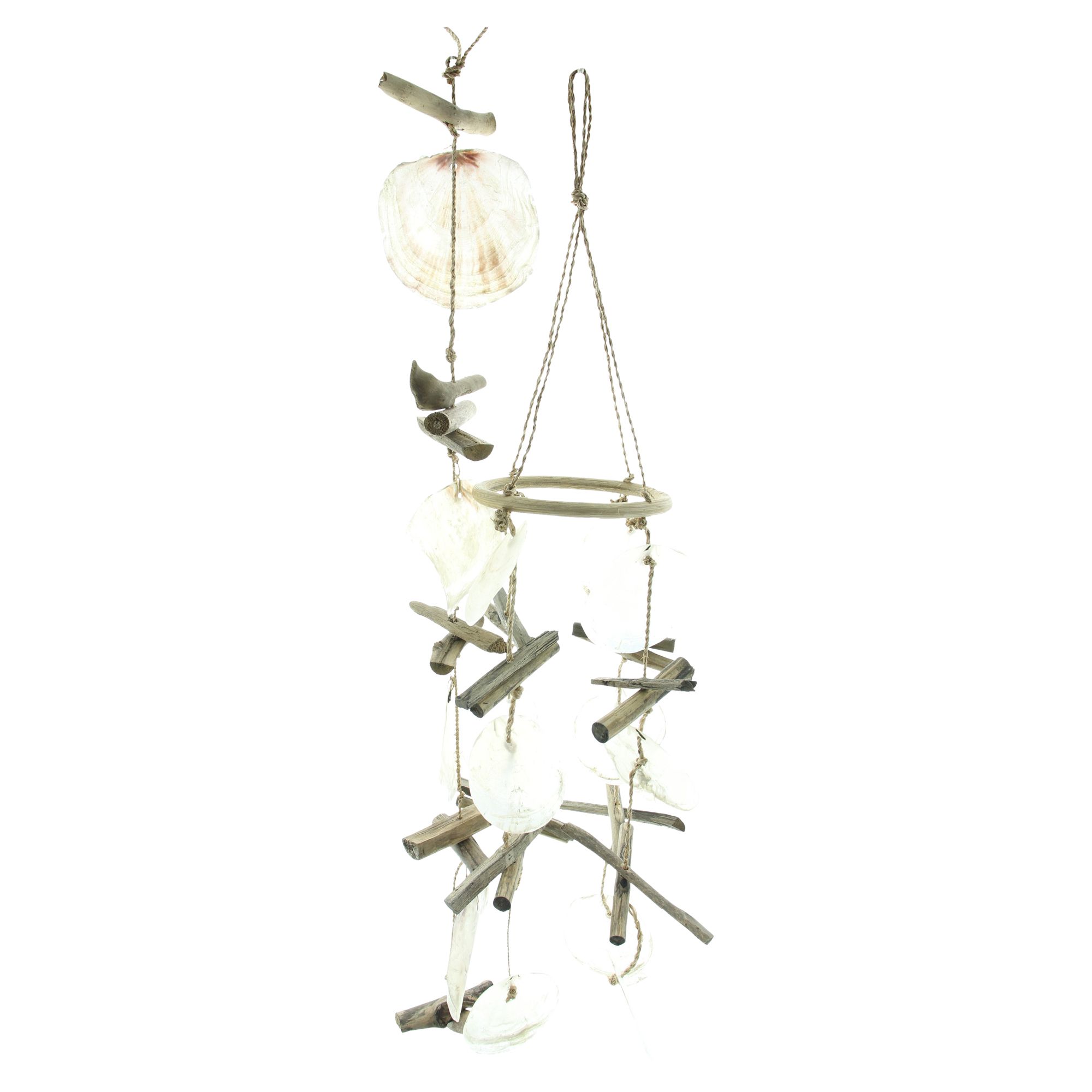 Windspiel "Capiz", 2er Set im Frank Flechtwaren Online Shop für Lässiger Look kaufen Windspiel "Capiz", 2er Set im Frank Flechtwaren Online Shop für Lässiger Look kaufen