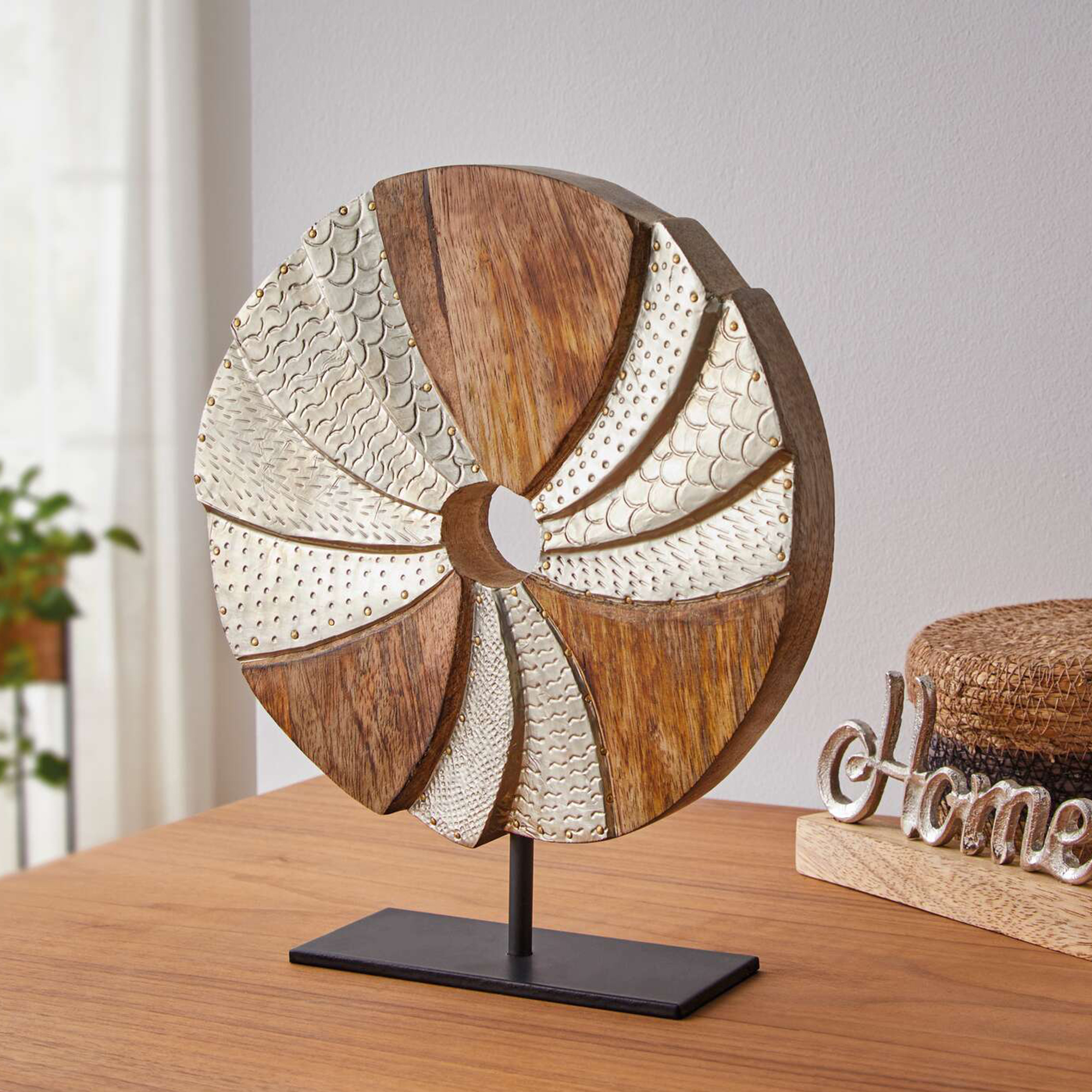 Skulptur "Circle"  im Frank Flechtwaren Online Shop kaufen
