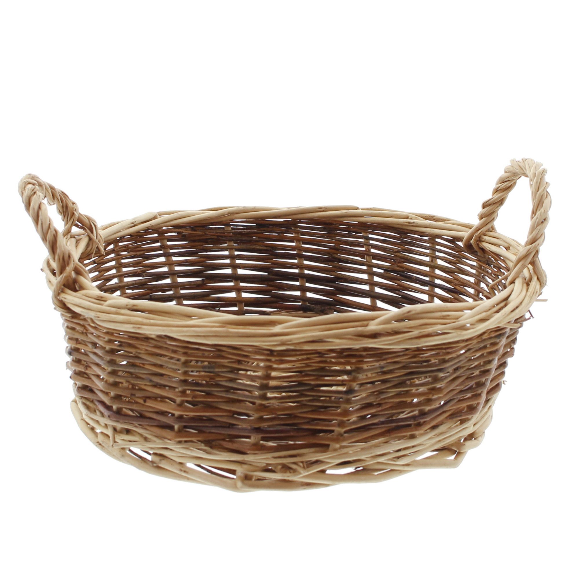 Schale "Natur/Weiß", klein  im Frank Flechtwaren Online Shop für Herbst kaufen