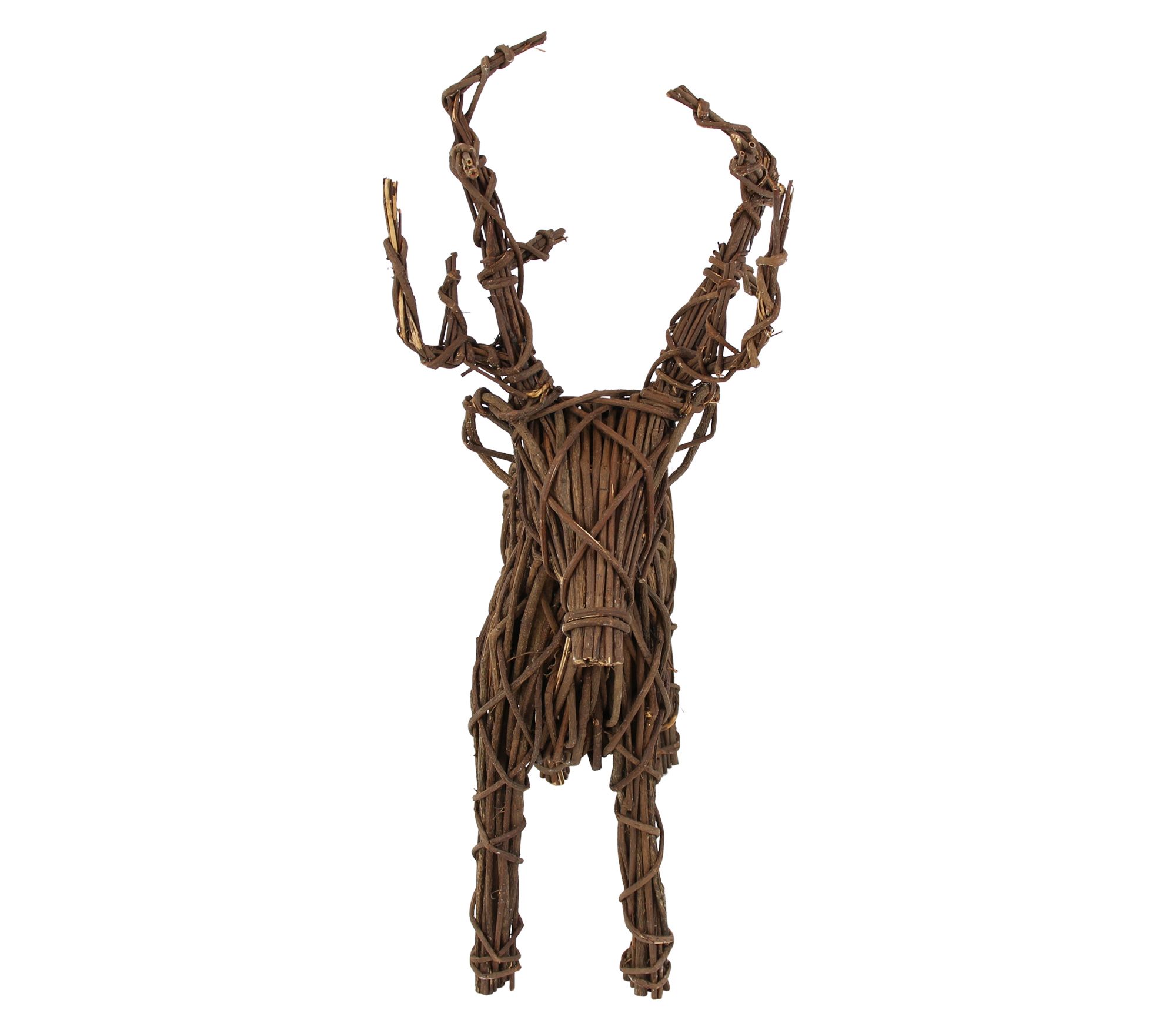 Figur "Rentier"  im Frank Flechtwaren Online Shop für Dekofiguren kaufen