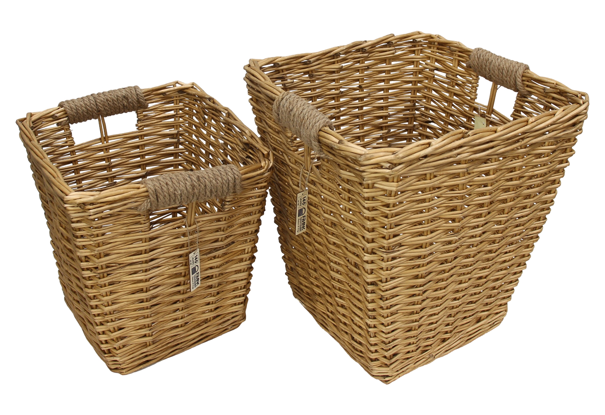 Universalkorb "Vollweide", 2er Set  im Frank Flechtwaren Online Shop für Füllkörbe &amp; Universalkörbe kaufen