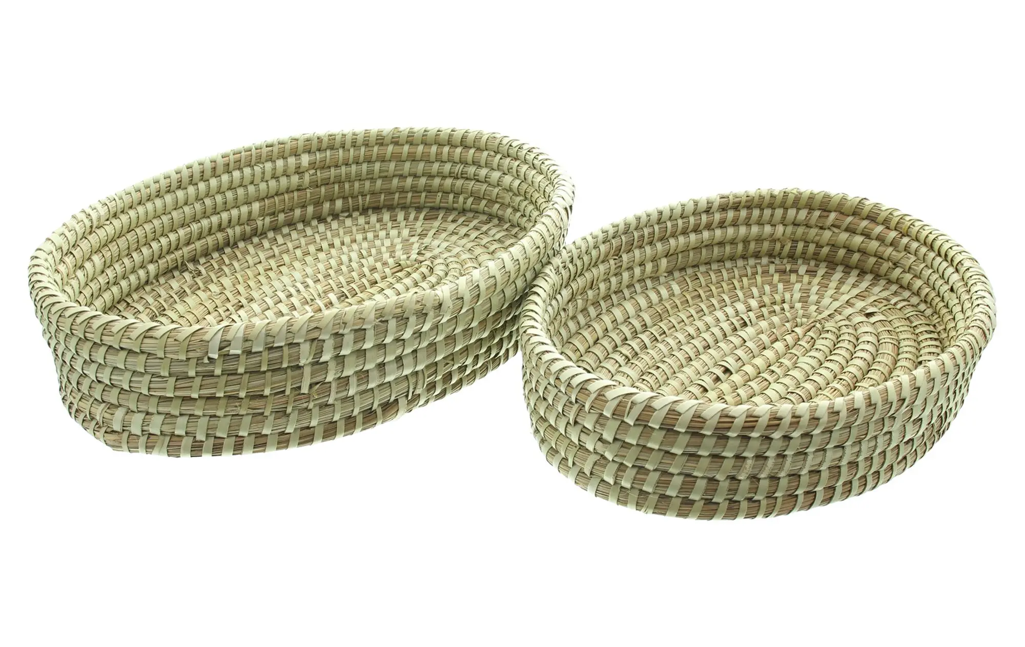 Korb-Schale "Kaisa", 2er Set  im Frank Flechtwaren Online Shop für Küche kaufen