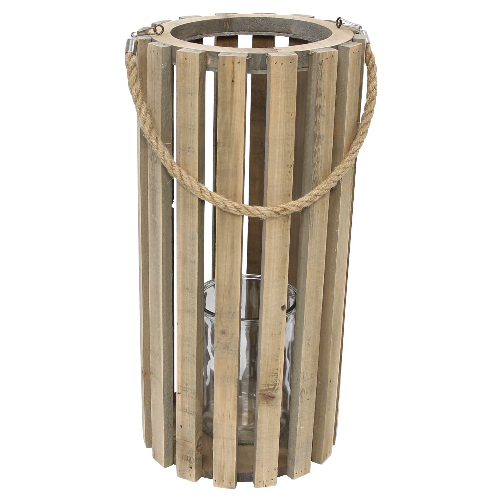 Holzlaterne "Recycling-Chic" im Frank Flechtwaren Online Shop für Laternen kaufen Holzlaterne "Recycling-Chic" im Frank Flechtwaren Online Shop für Laternen kaufen
