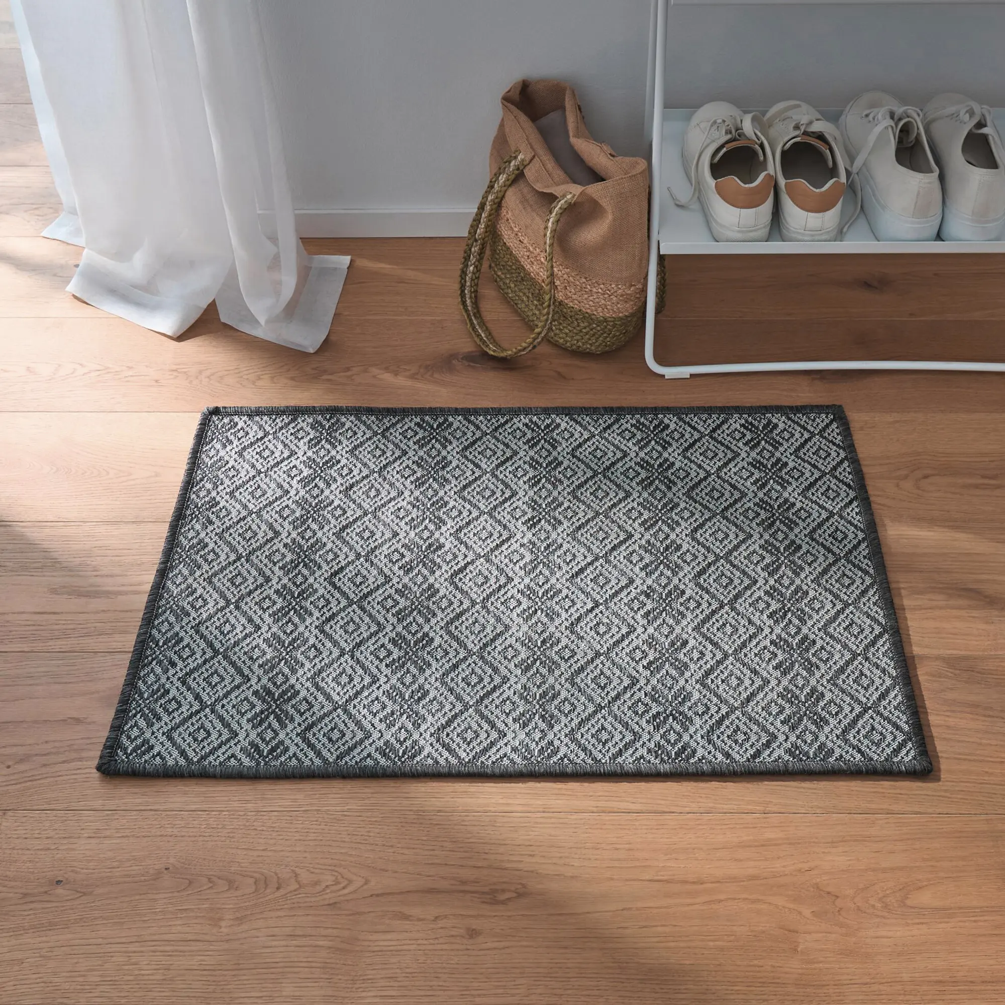 Bodenmatte "Raute"  im Frank Flechtwaren Online Shop kaufen