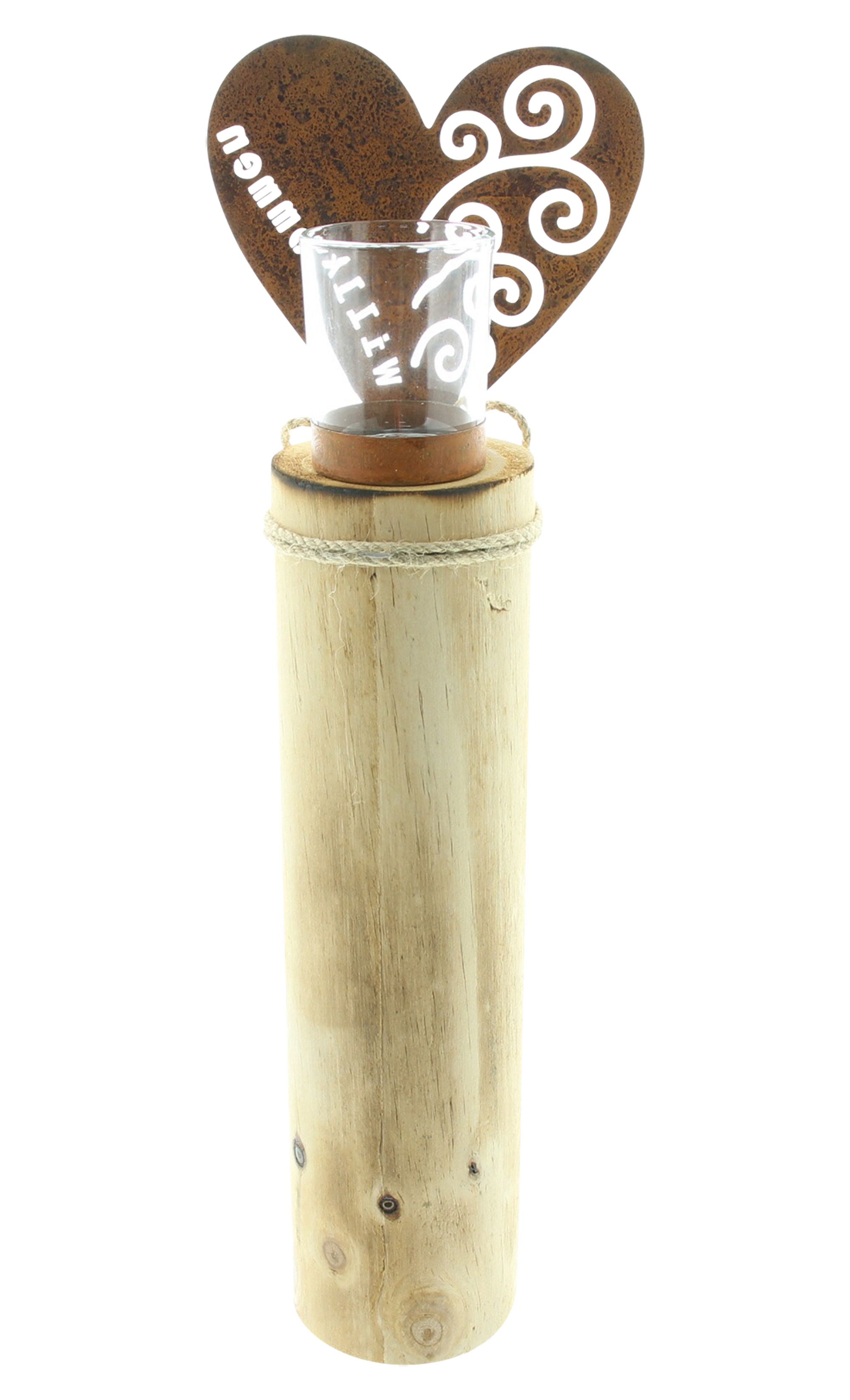Windlichtsäule "Herz" im Frank Flechtwaren Online Shop für Ostern kaufen Windlichtsäule "Herz" im Frank Flechtwaren Online Shop für Ostern kaufen