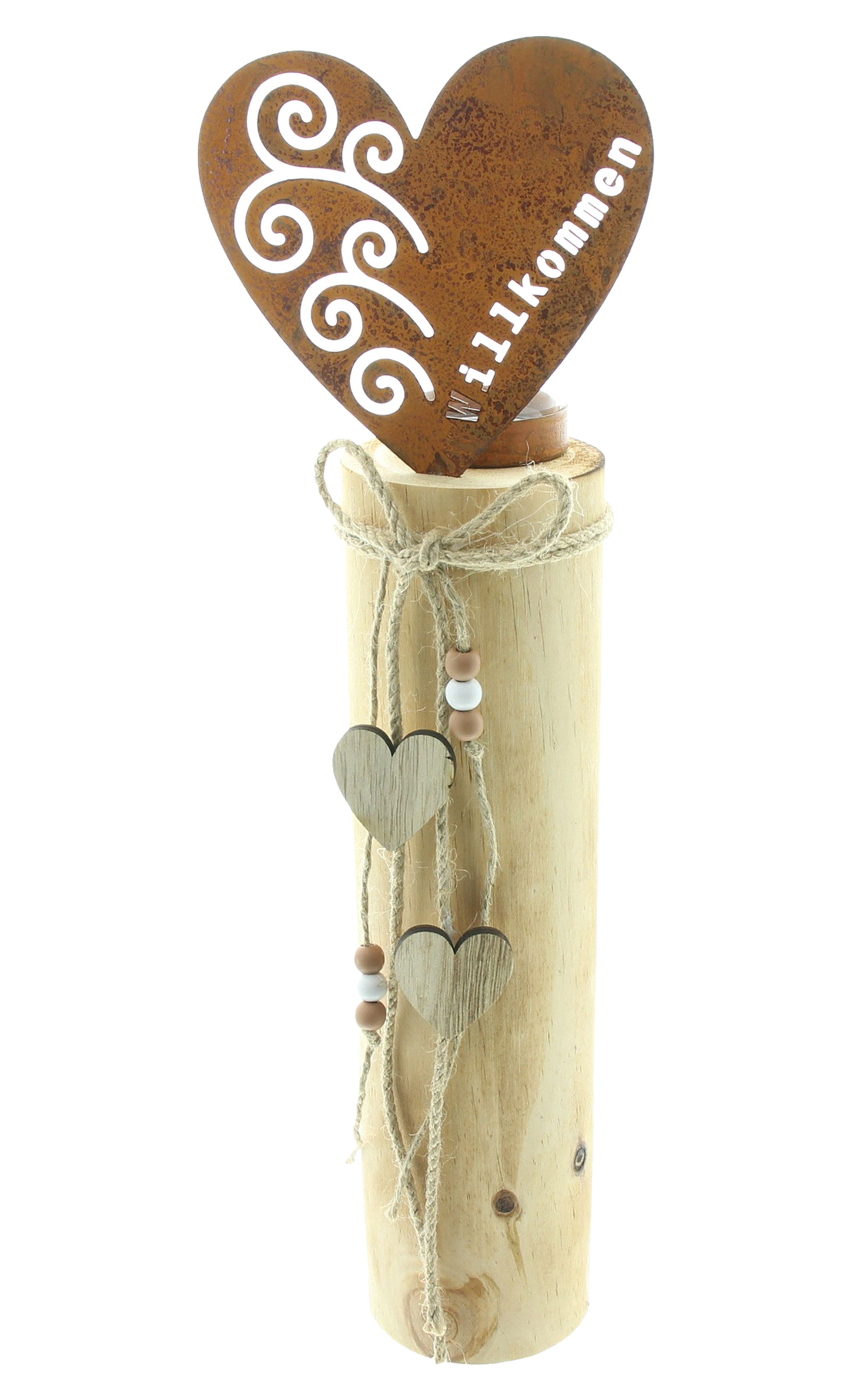 Windlichtsäule "Herz" im Frank Flechtwaren Online Shop für Ostern kaufen Windlichtsäule "Herz" im Frank Flechtwaren Online Shop für Ostern kaufen