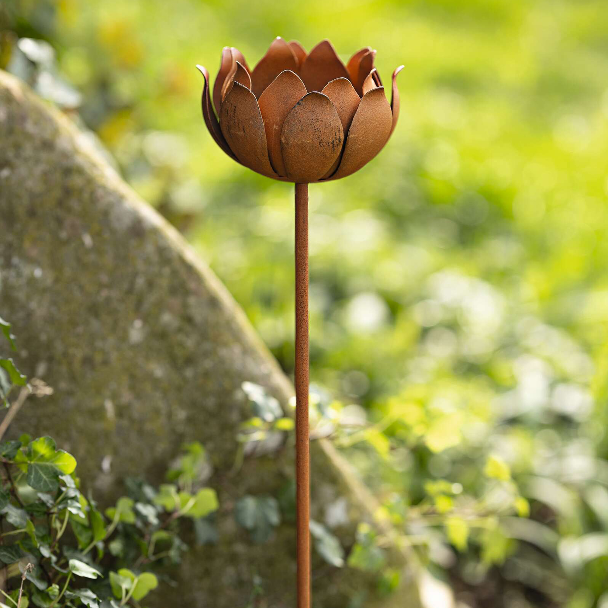 Gartenstecker "Blüte"  im Frank Flechtwaren Online Shop kaufen