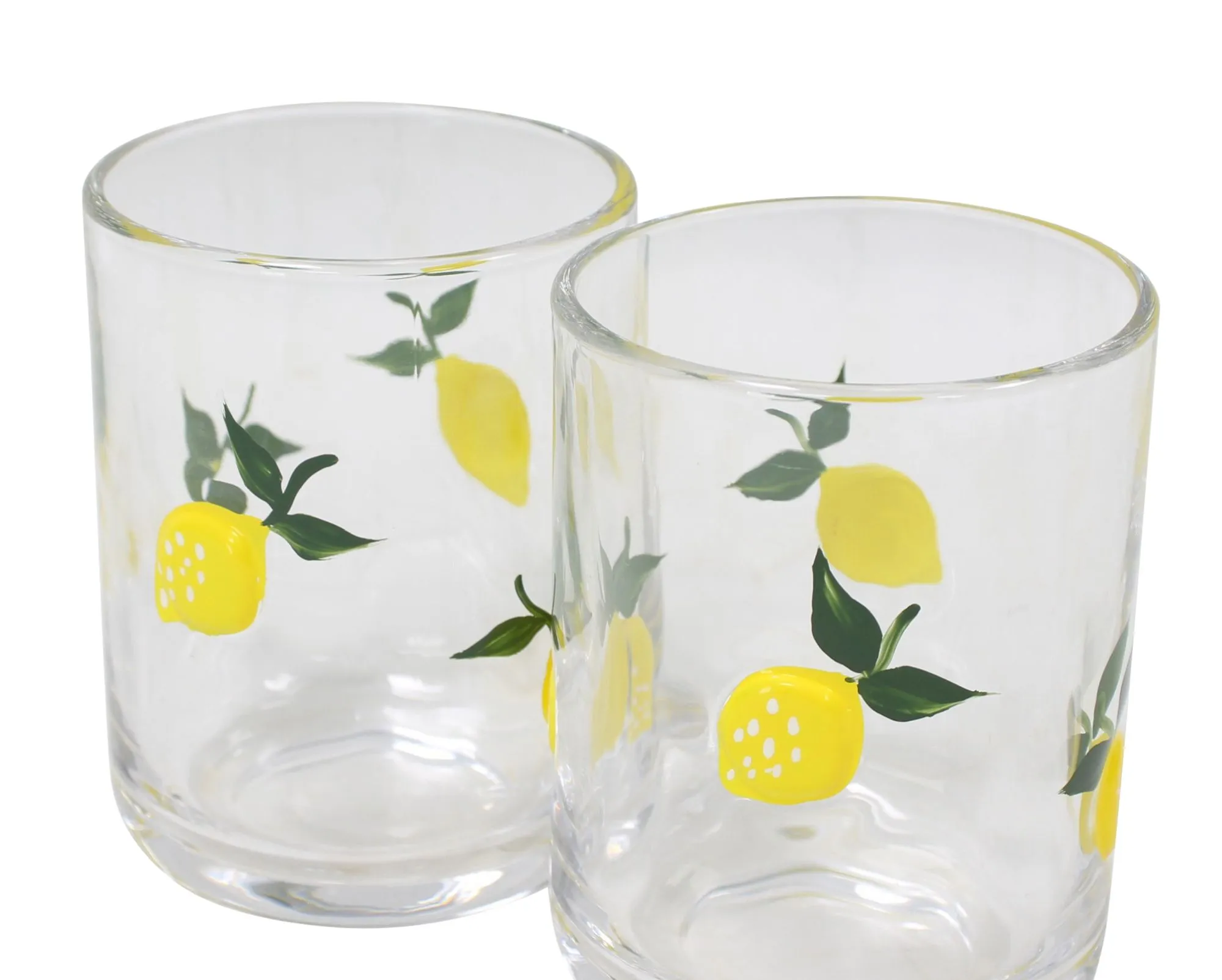 Glas "Zitrone", 2er Set  im Frank Flechtwaren Online Shop für Lemon Sorbet kaufen