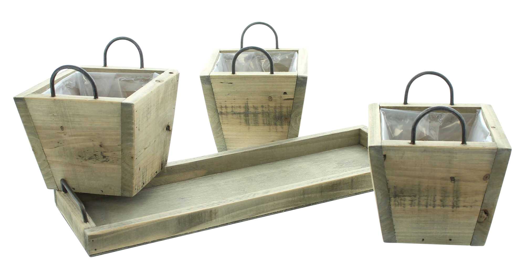 Holzpflanzer "Recycling-Chic" im Frank Flechtwaren Online Shop für Pflanztöpfe kaufen Holzpflanzer "Recycling-Chic" im Frank Flechtwaren Online Shop für Pflanztöpfe kaufen