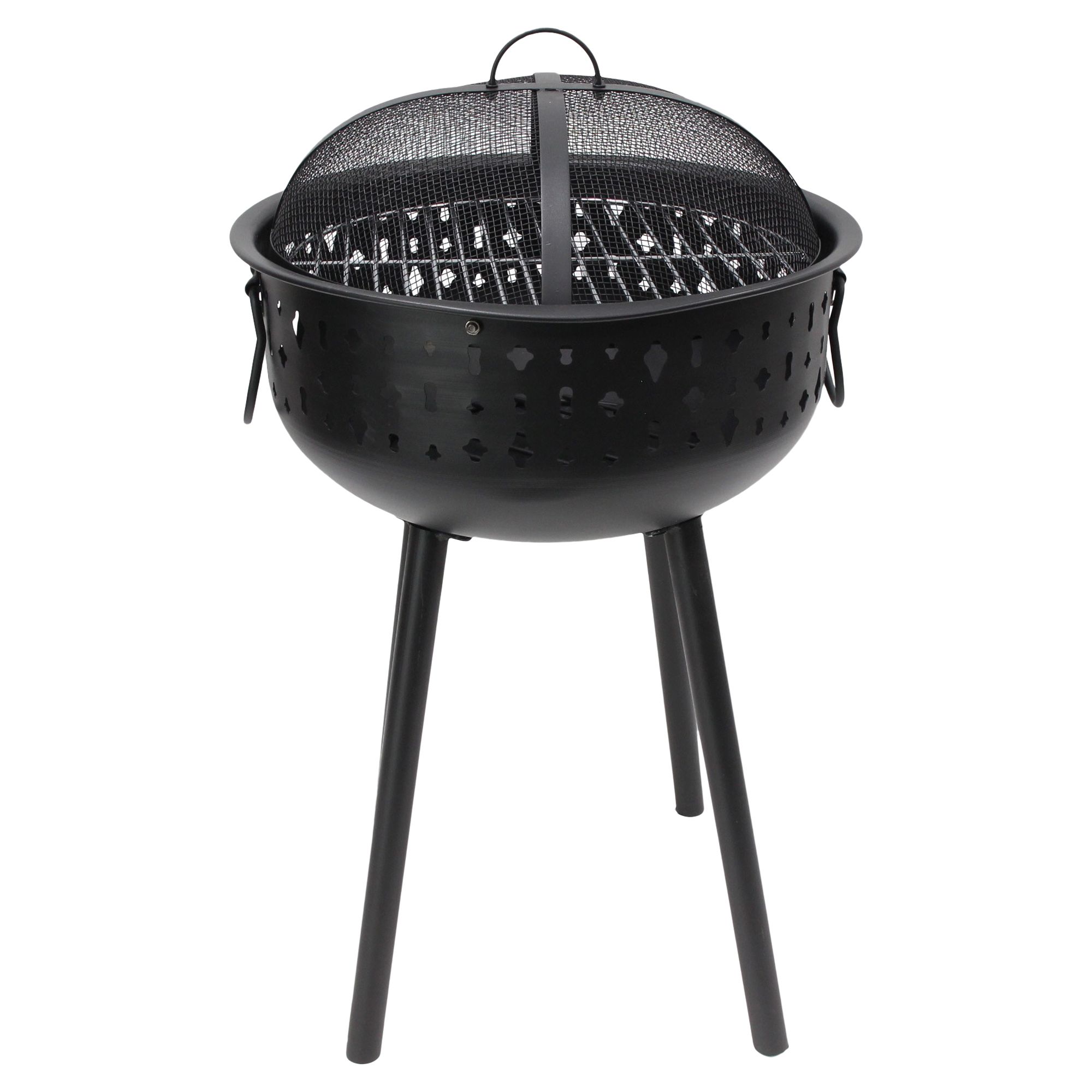 Grill "Black"  im Frank Flechtwaren Online Shop für Feuerschalen kaufen