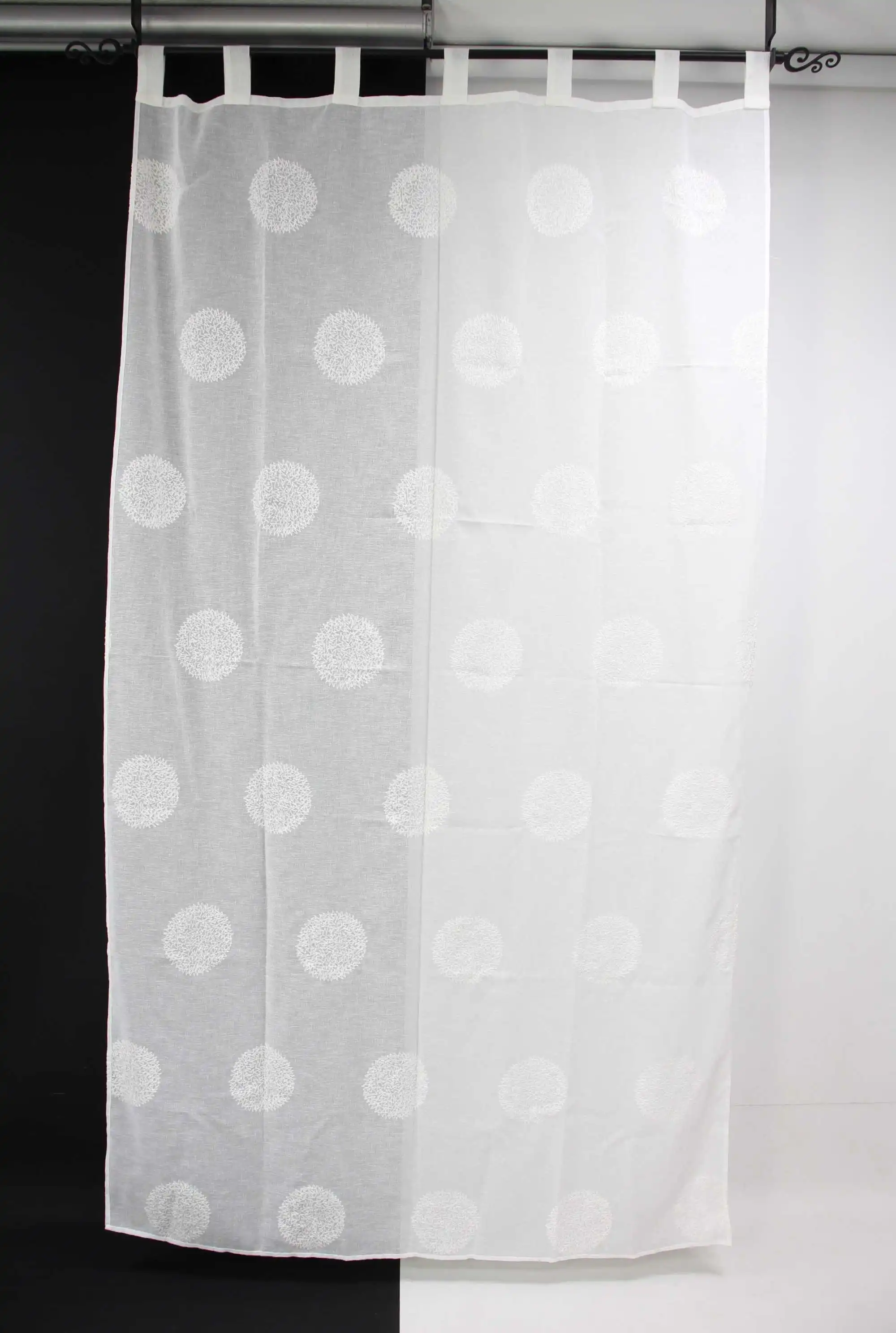 Vorhang "Modern Circles"  im Frank Flechtwaren Online Shop für Vorhänge kaufen