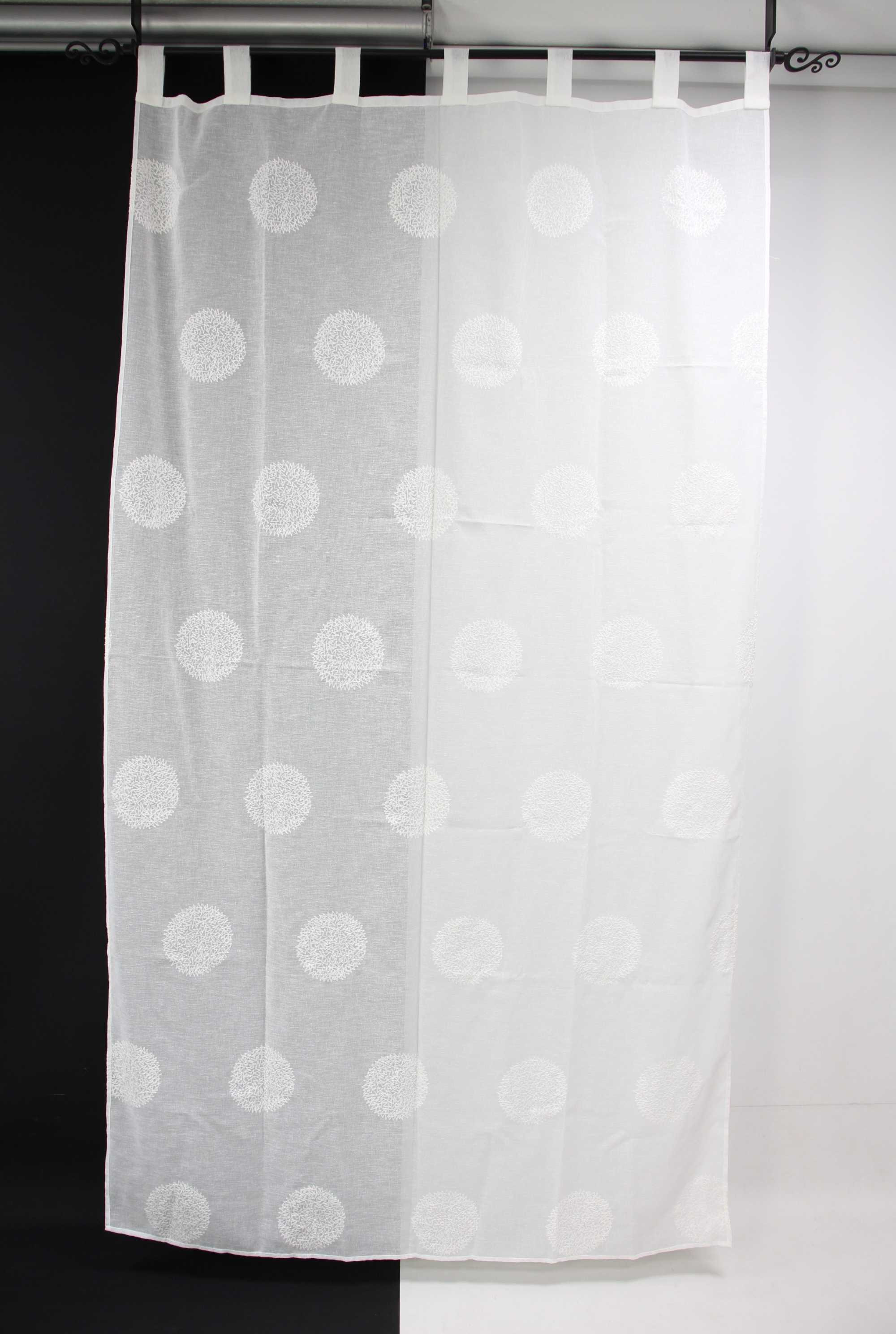Vorhang "Modern Circles" im Frank Flechtwaren Online Shop für Vorhänge kaufen Vorhang "Modern Circles" im Frank Flechtwaren Online Shop für Vorhänge kaufen