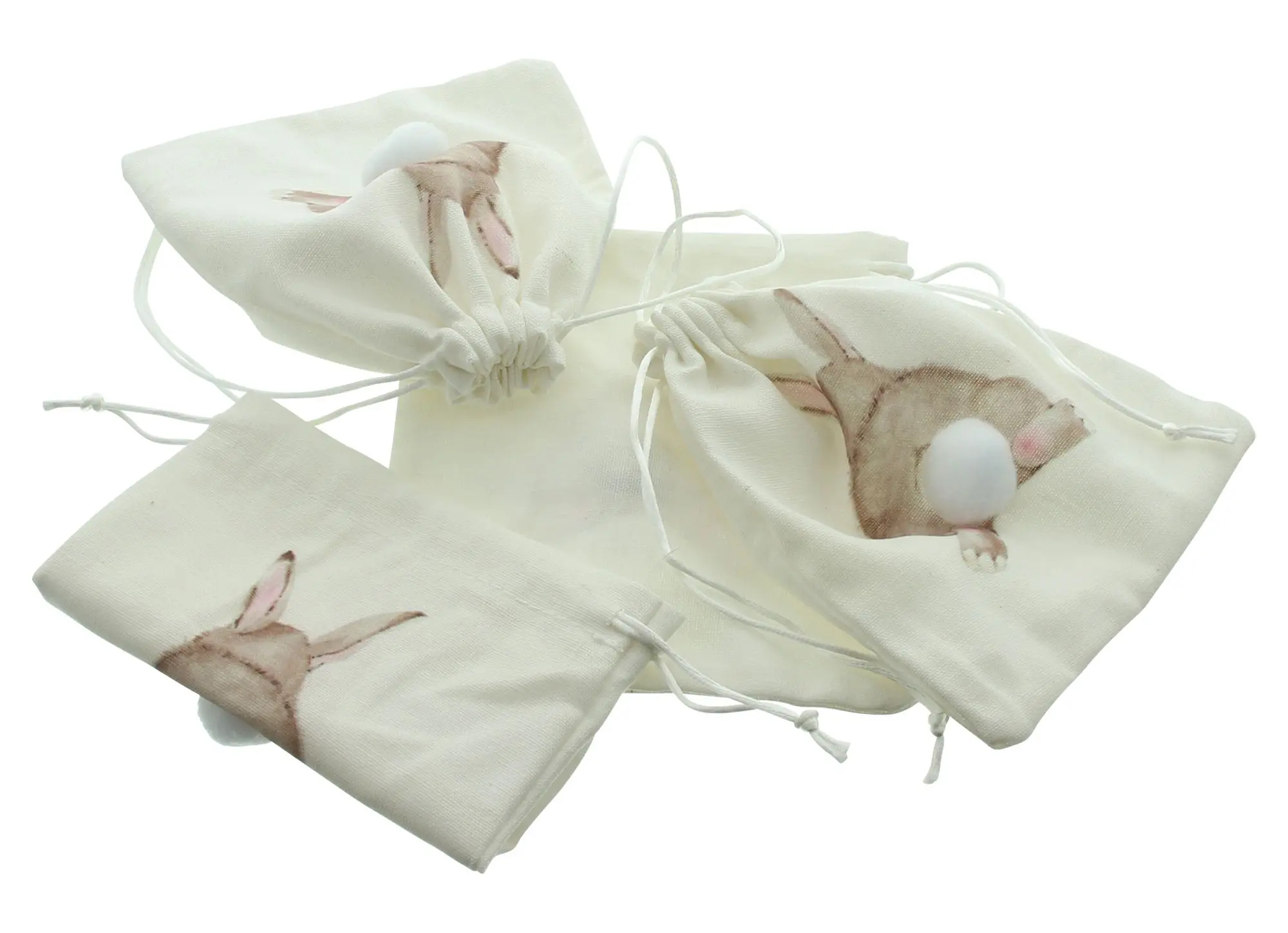 Geschenkbeutel "Hoppelhase", 4er Set im Frank Flechtwaren Online Shop für Ostern kaufen Geschenkbeutel "Hoppelhase", 4er Set im Frank Flechtwaren Online Shop für Ostern kaufen