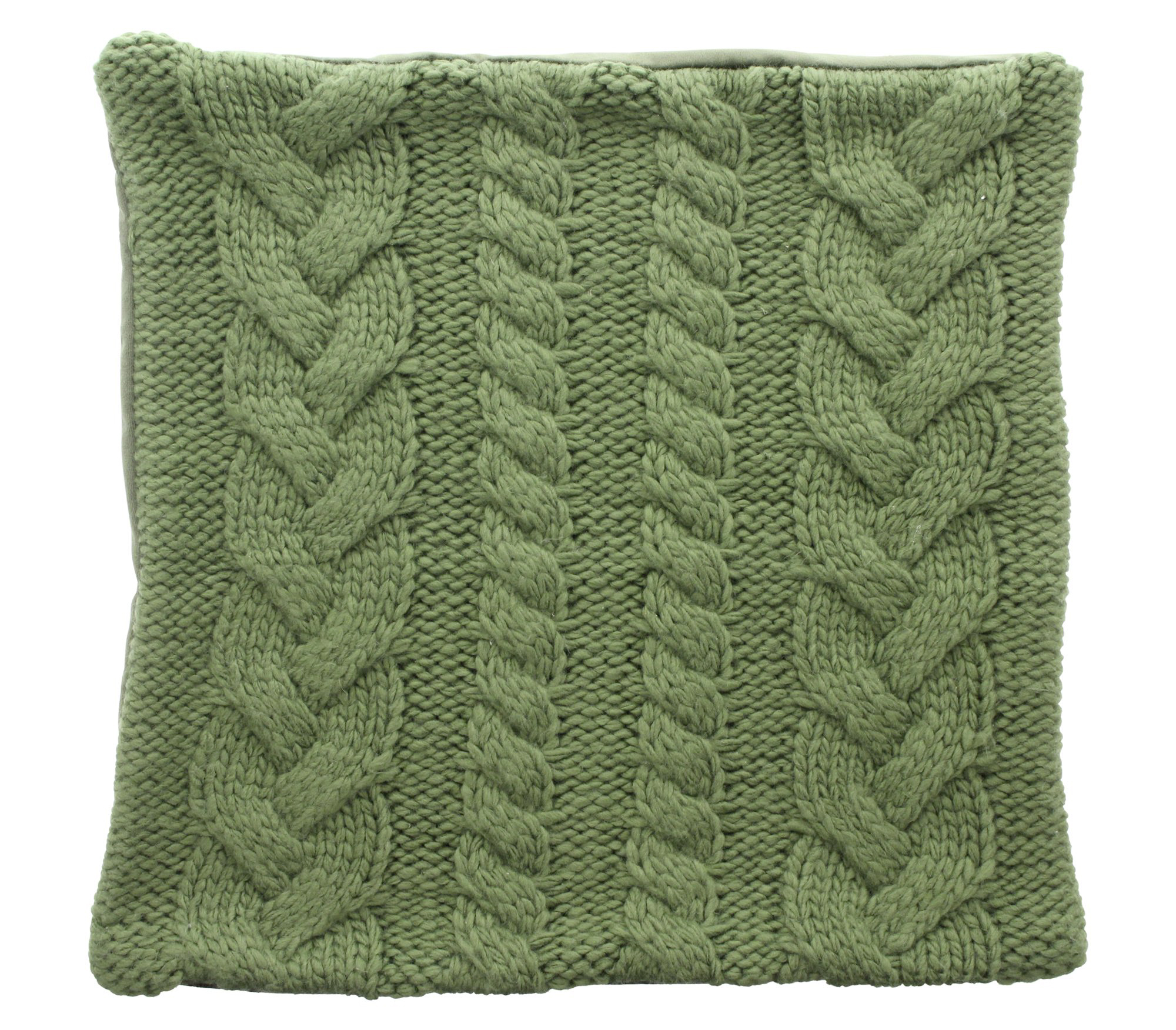 Kissenhülle "Strickzopf"  im Frank Flechtwaren Online Shop für Herbst kaufen