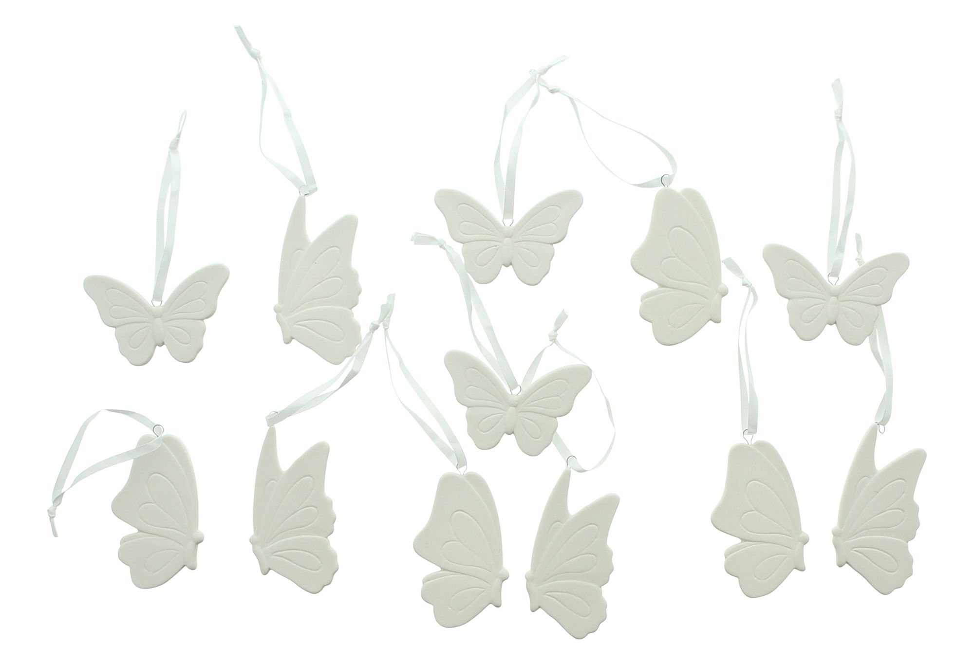 Acheter Lot de 12 suspensions "papillon" dans la boutique en ligne de Frank Flechtwaren pour Pâques Acheter Lot de 12 suspensions "papillon" dans la boutique en ligne de Frank Flechtwaren pour Pâques