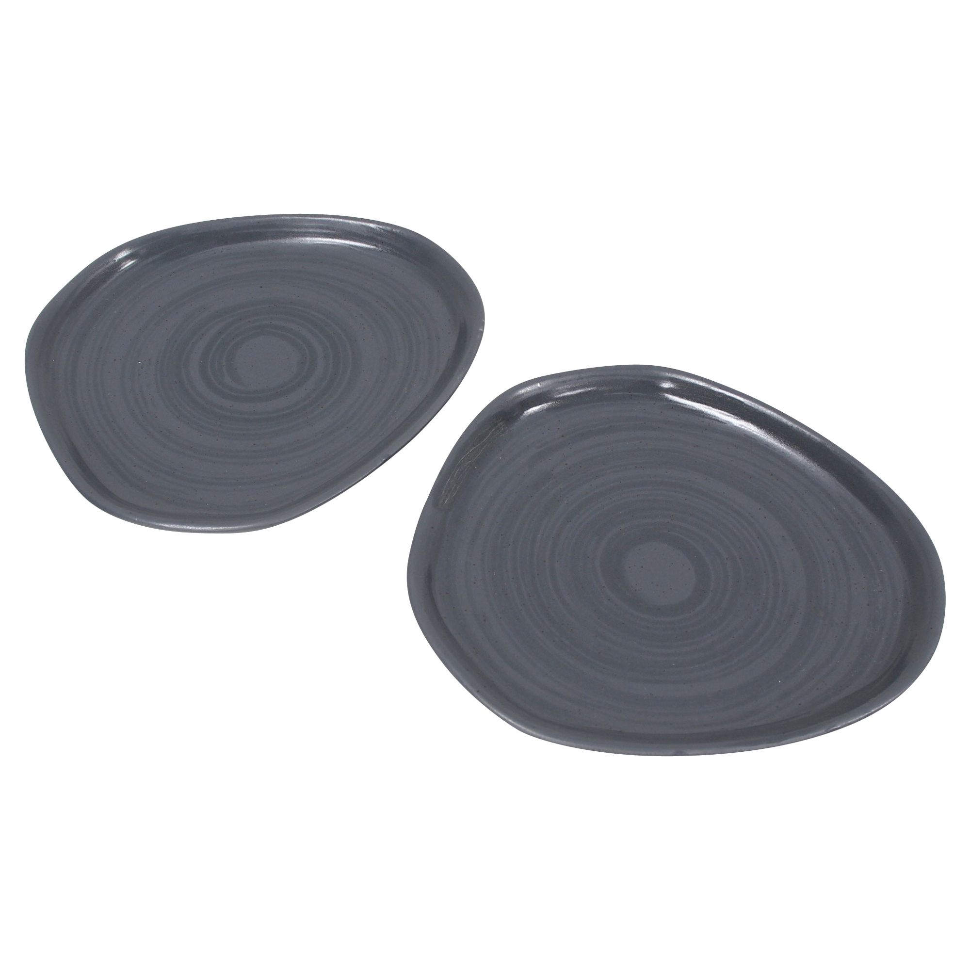 Kleiner Teller "Circle", 2er Set  im Frank Flechtwaren Online Shop für Küche kaufen