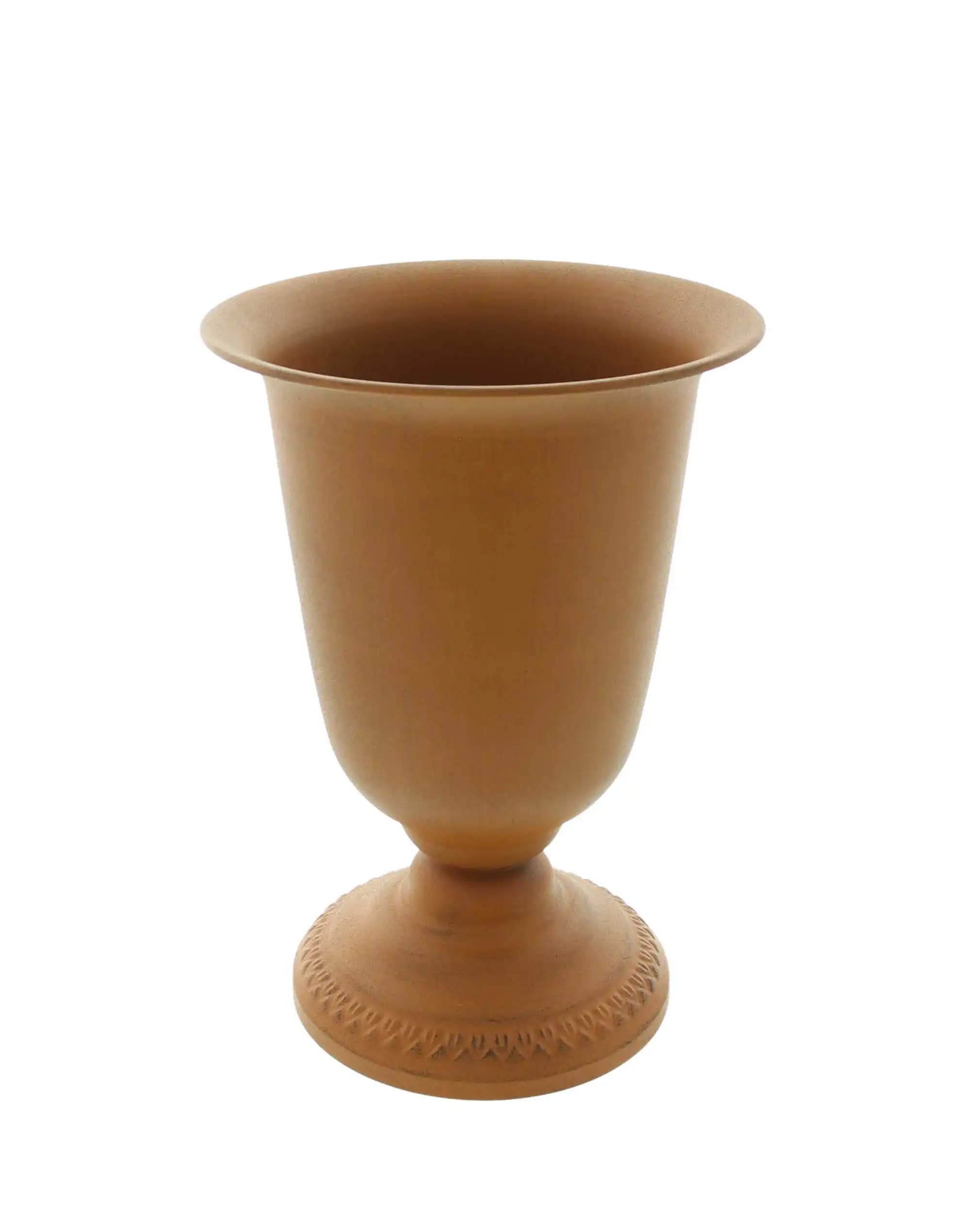 Pflanzpokal "Rostoptik"  im Frank Flechtwaren Online Shop für Pflanztöpfe kaufen