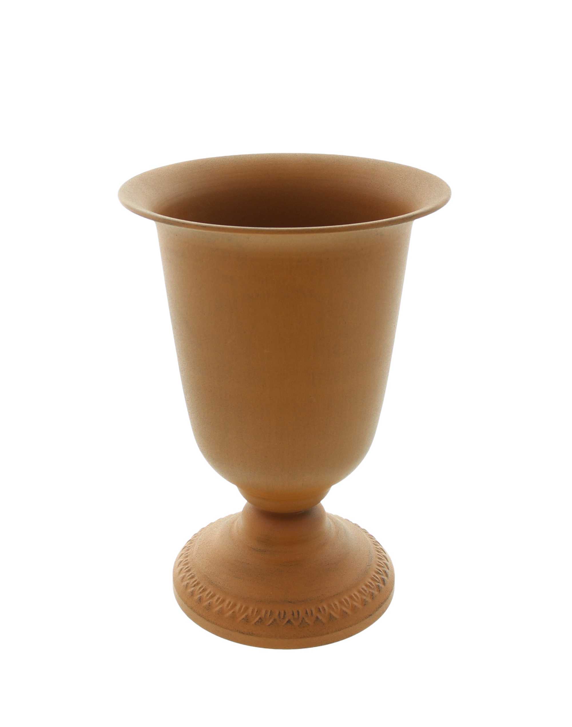 Pflanzpokal "Rostoptik"  im Frank Flechtwaren Online Shop für Pflanztöpfe kaufen