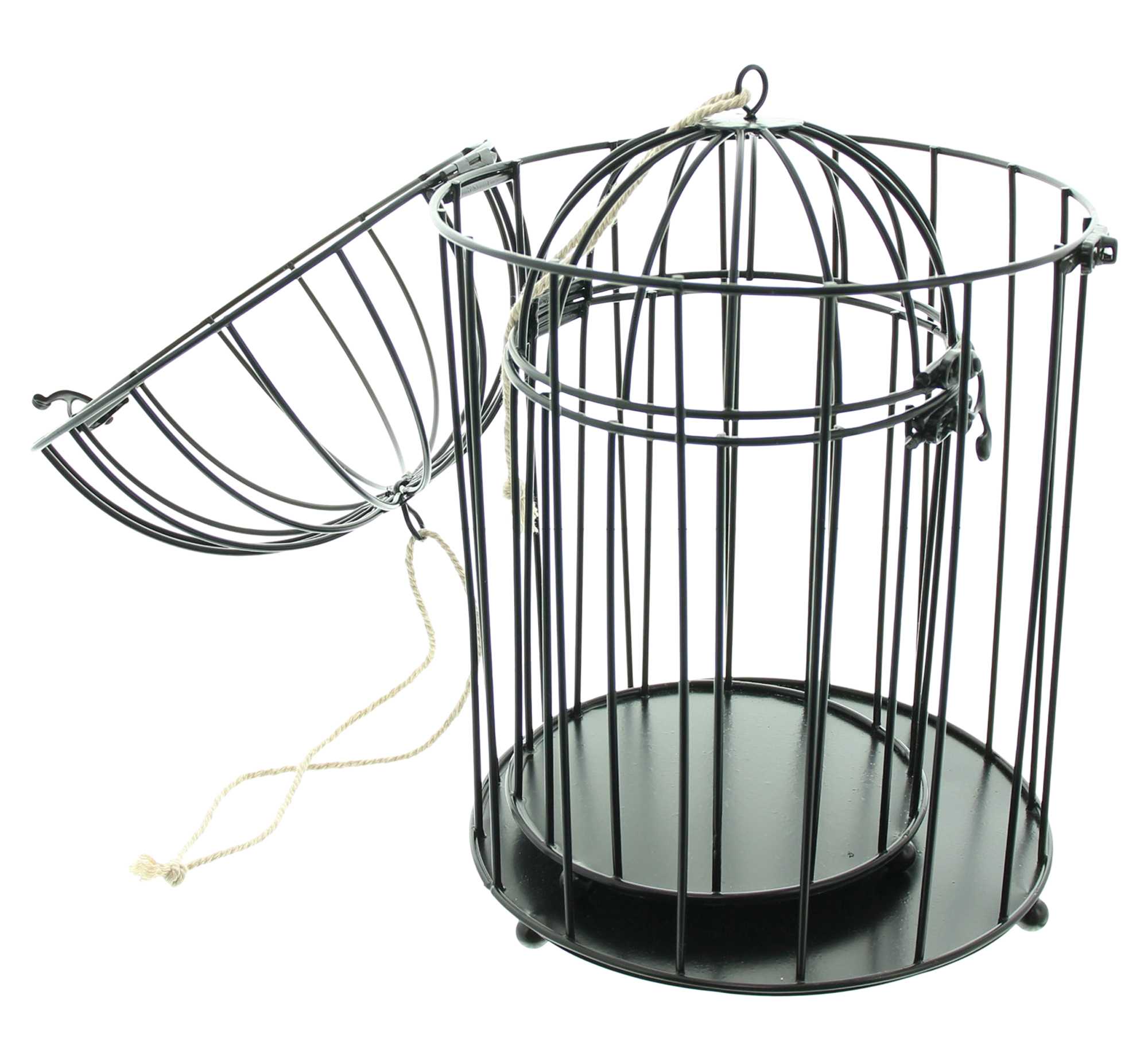 Dekokäfig "Gabbia", 2er Set im Frank Flechtwaren Online Shop für Dekohänger kaufen Dekokäfig "Gabbia", 2er Set im Frank Flechtwaren Online Shop für Dekohänger kaufen