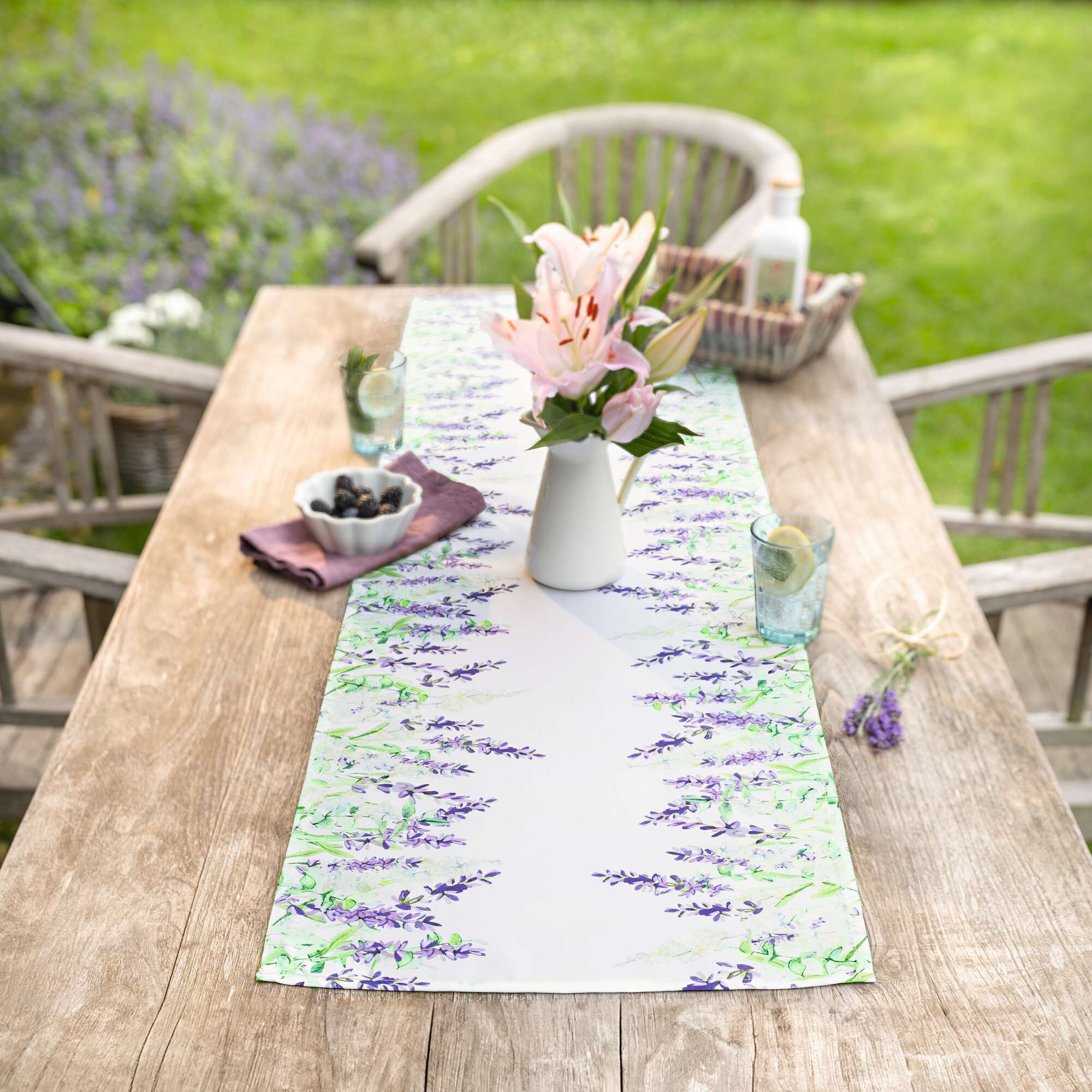 Tischläufer "Lavendel"  im Frank Flechtwaren Online Shop kaufen