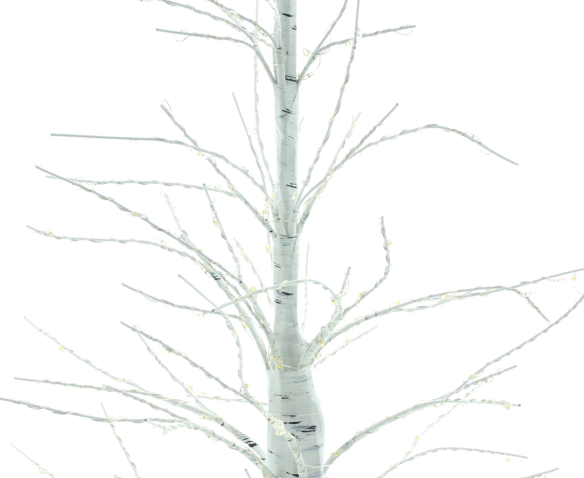 Kleiner LED-Baum "White Christmas"  im Frank Flechtwaren Online Shop für Weihnachtliche LED-Deko kaufen