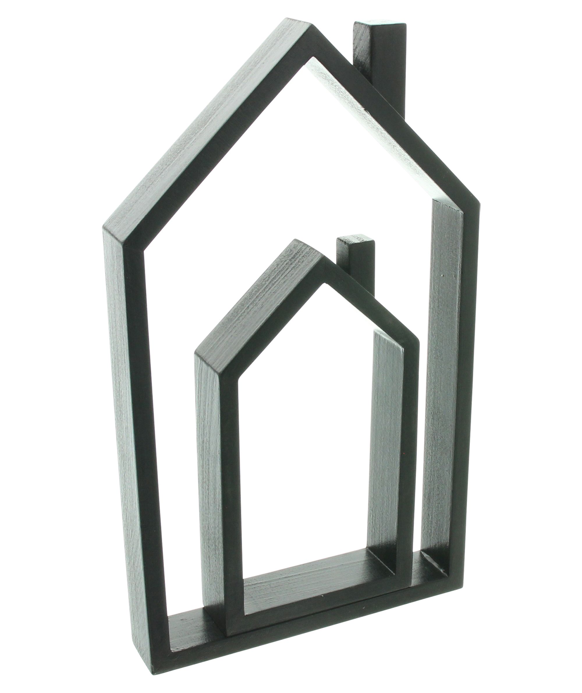 Haus "Black", 2er Set im Frank Flechtwaren Online Shop für Ostern kaufen Haus "Black", 2er Set im Frank Flechtwaren Online Shop für Ostern kaufen
