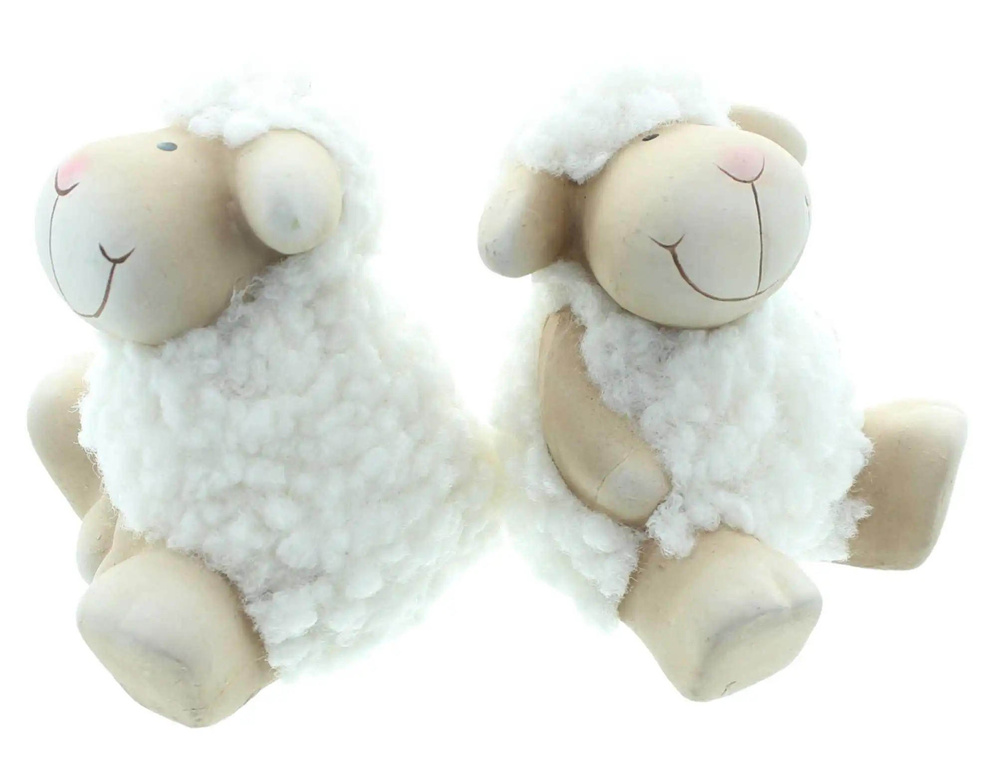 Figur "Schaf", 2er Set  im Frank Flechtwaren Online Shop für Ostern kaufen