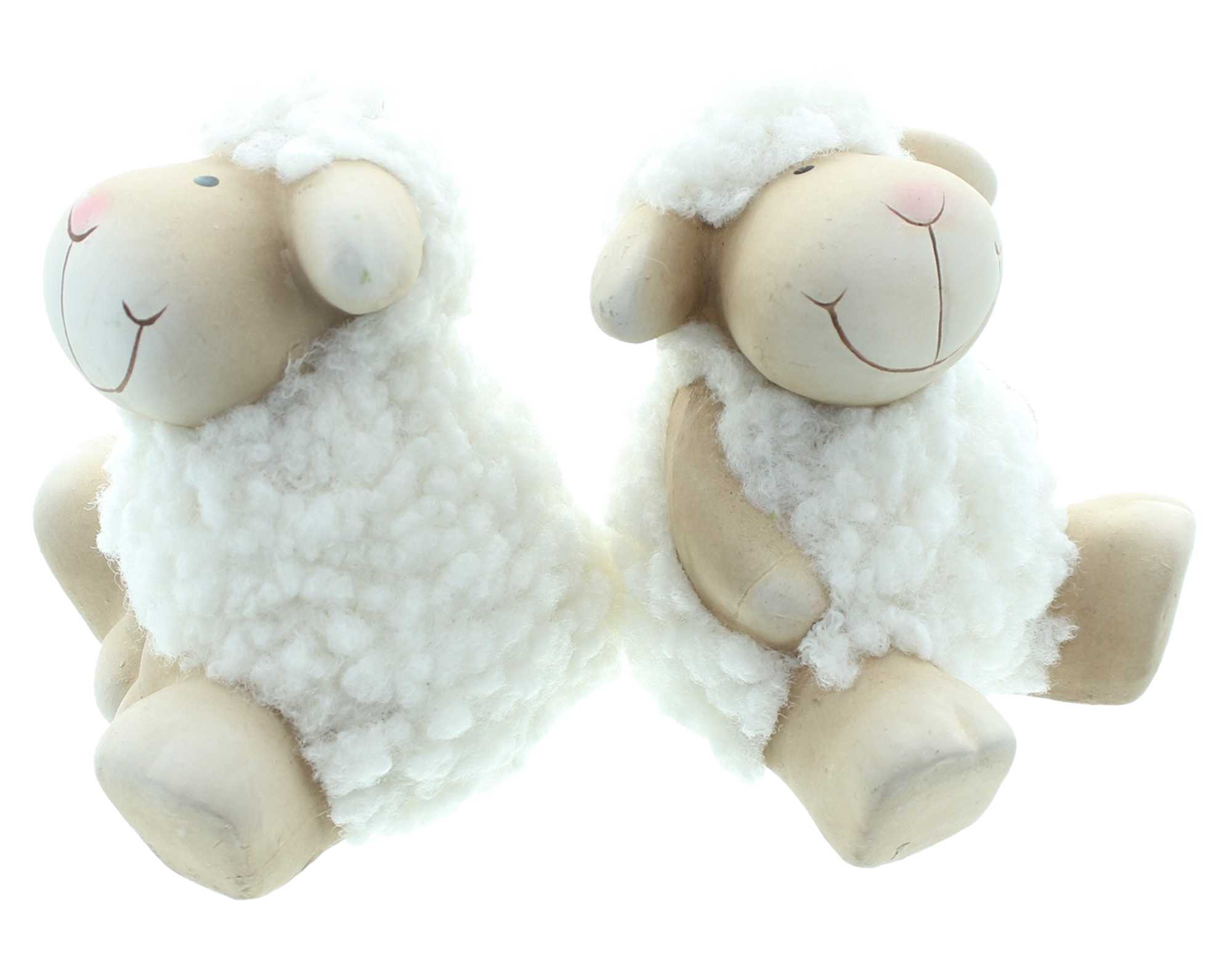 Figur "Schaf", 2er Set  im Frank Flechtwaren Online Shop für Ostern kaufen