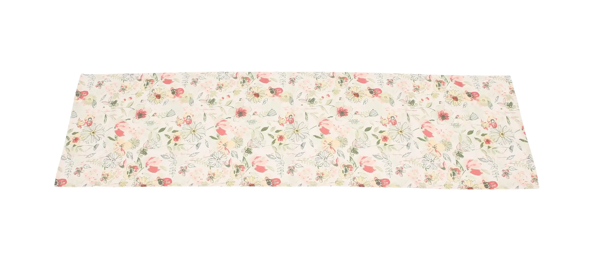 Tischläufer "Aquarellblumen"  im Frank Flechtwaren Online Shop für Österliche Tischwäsche kaufen