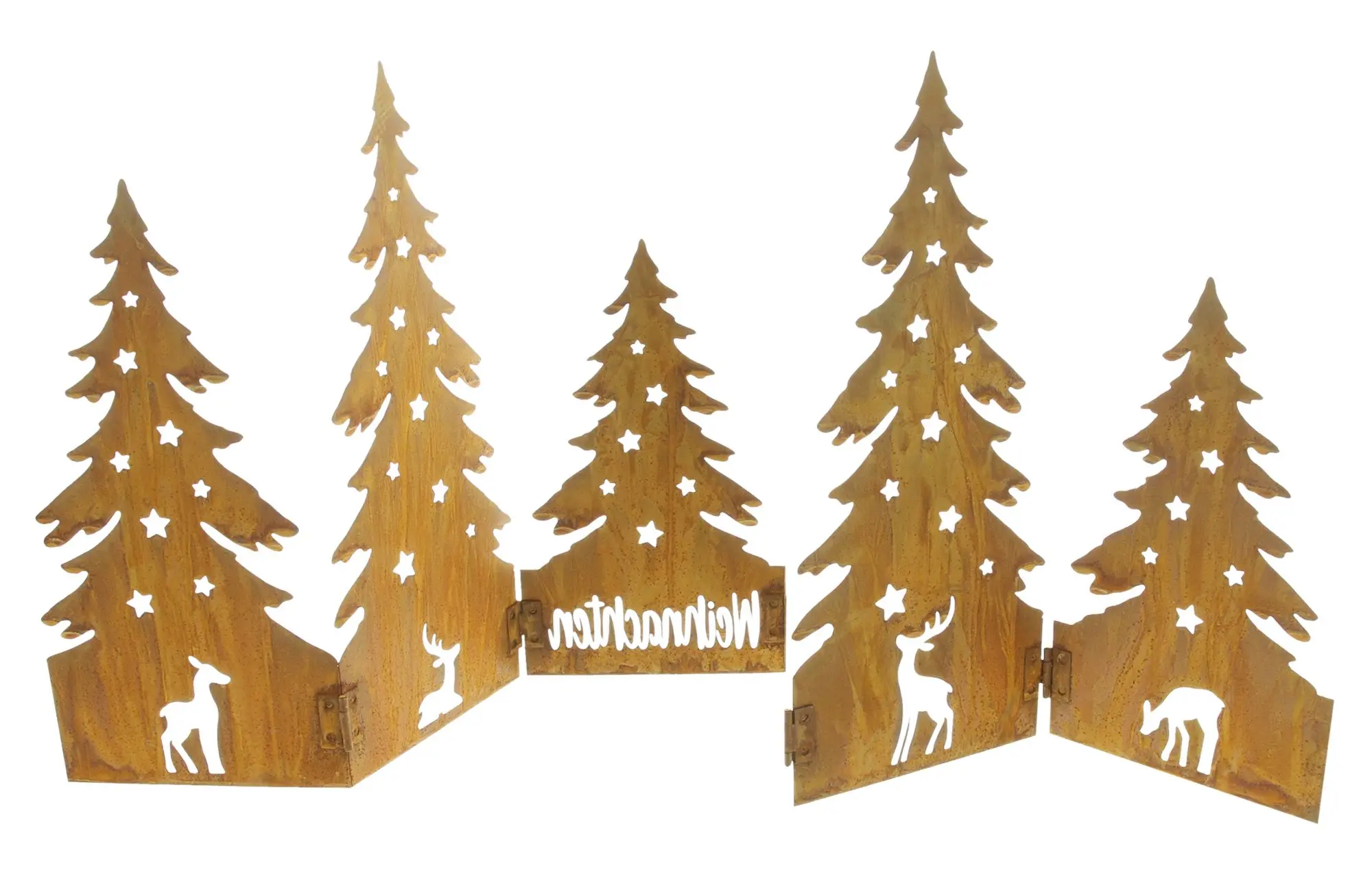 Wald "Frohe Weihnachten"  im Frank Flechtwaren Online Shop für Weihnachten kaufen