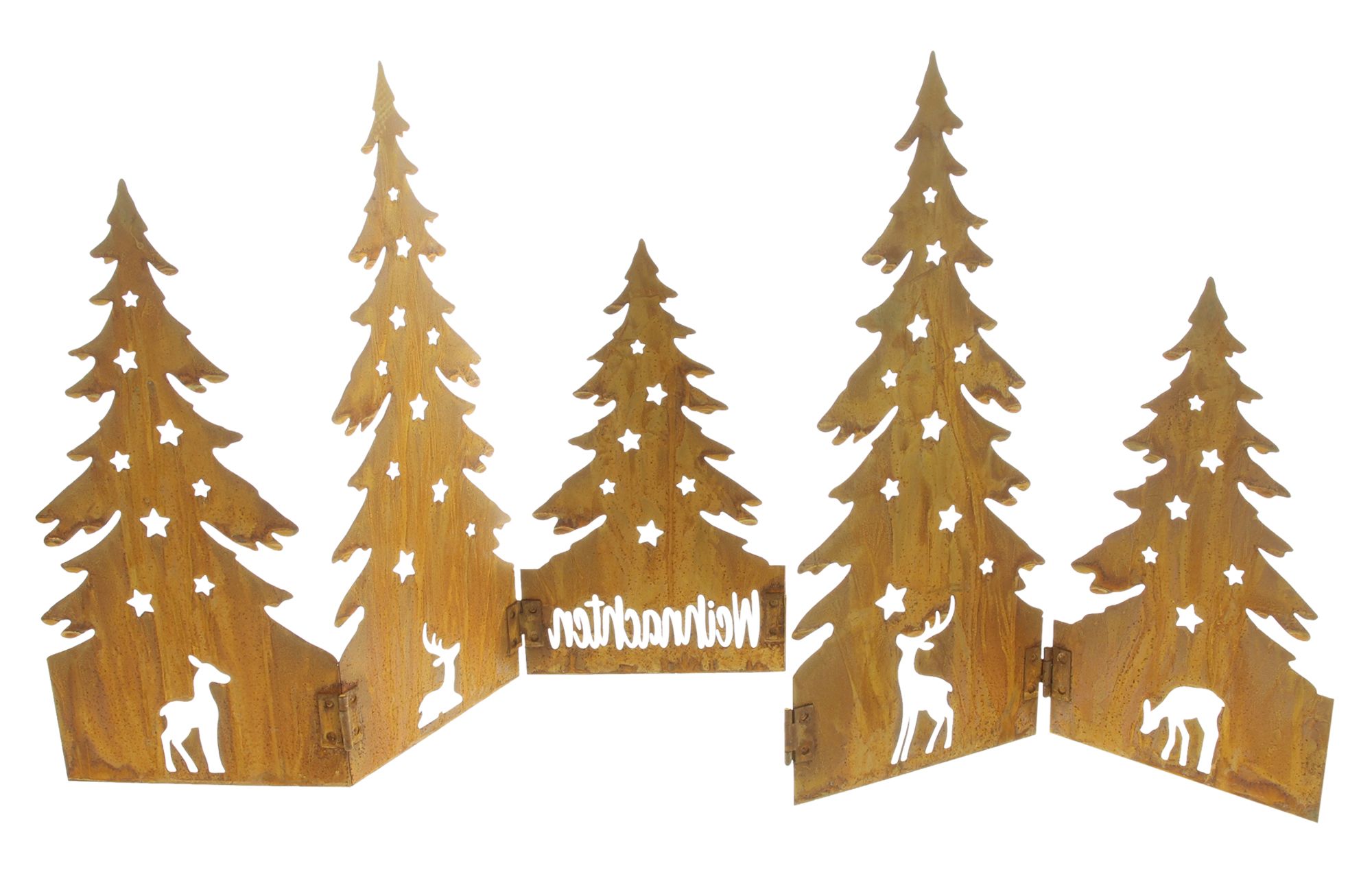 Wald "Frohe Weihnachten"  im Frank Flechtwaren Online Shop für Tannenbäume kaufen