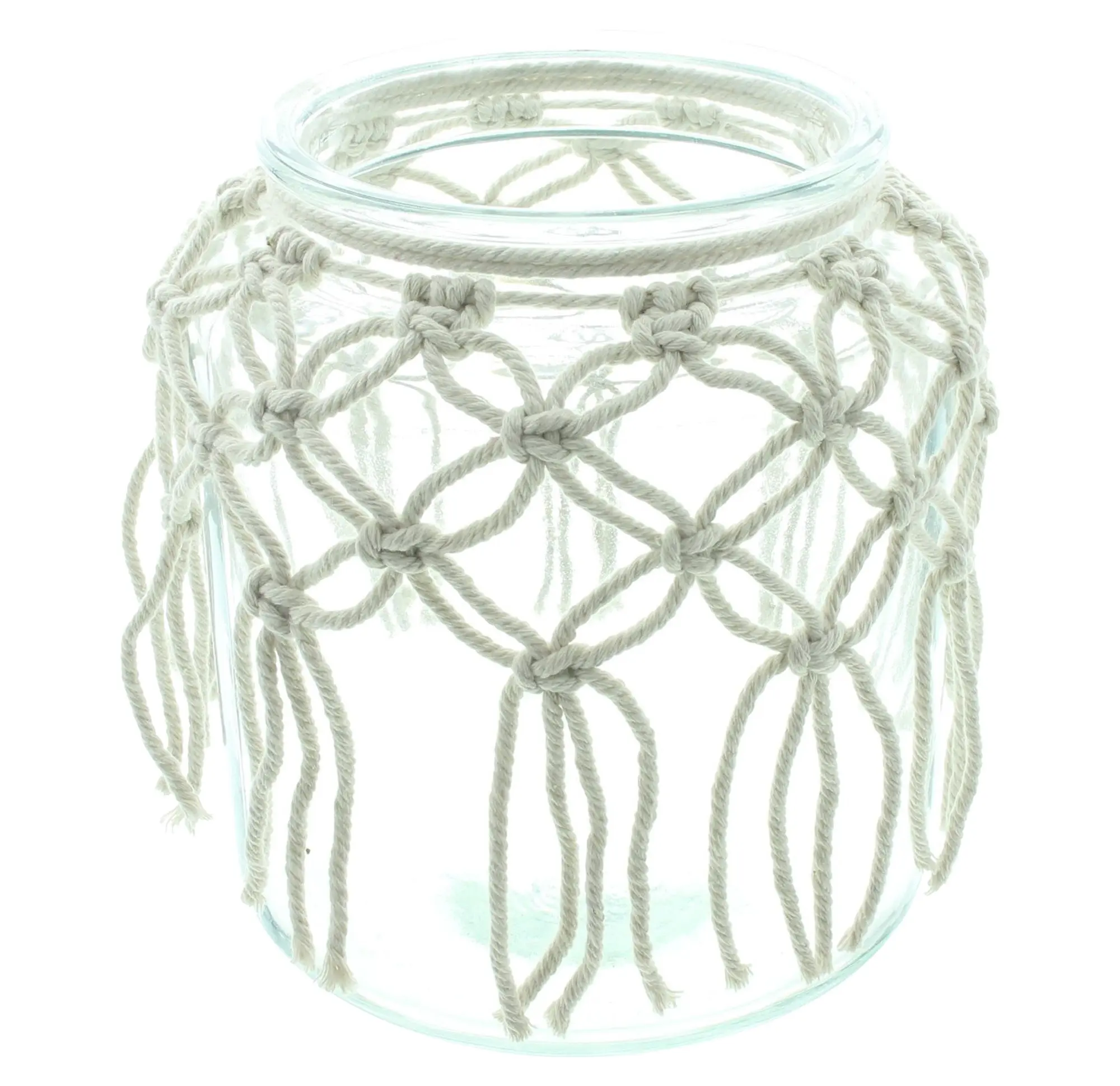 Windlicht "Makramee"  im Frank Flechtwaren Online Shop für Ostern kaufen