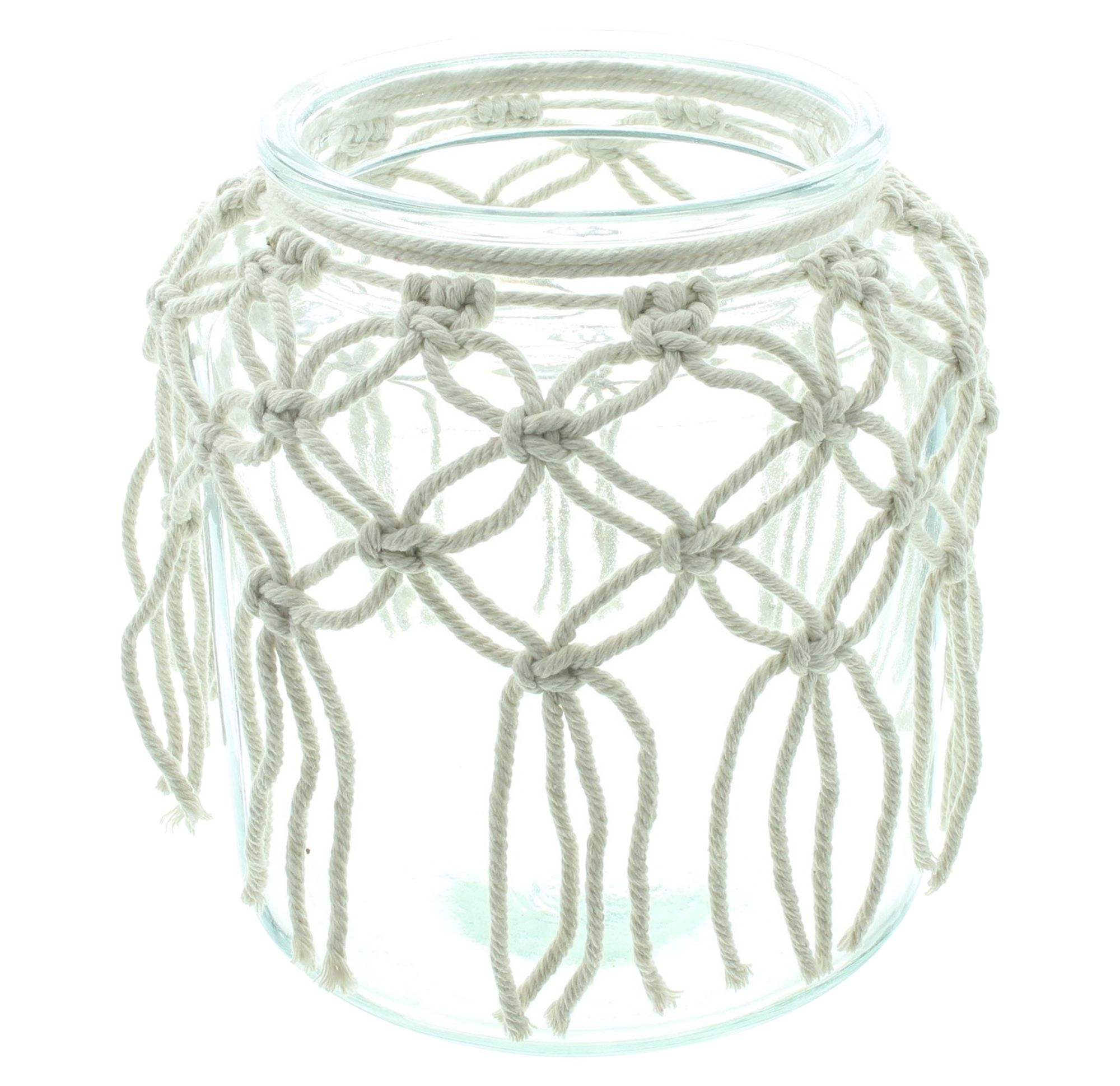 Windlicht "Makramee"  im Frank Flechtwaren Online Shop für Ostern kaufen