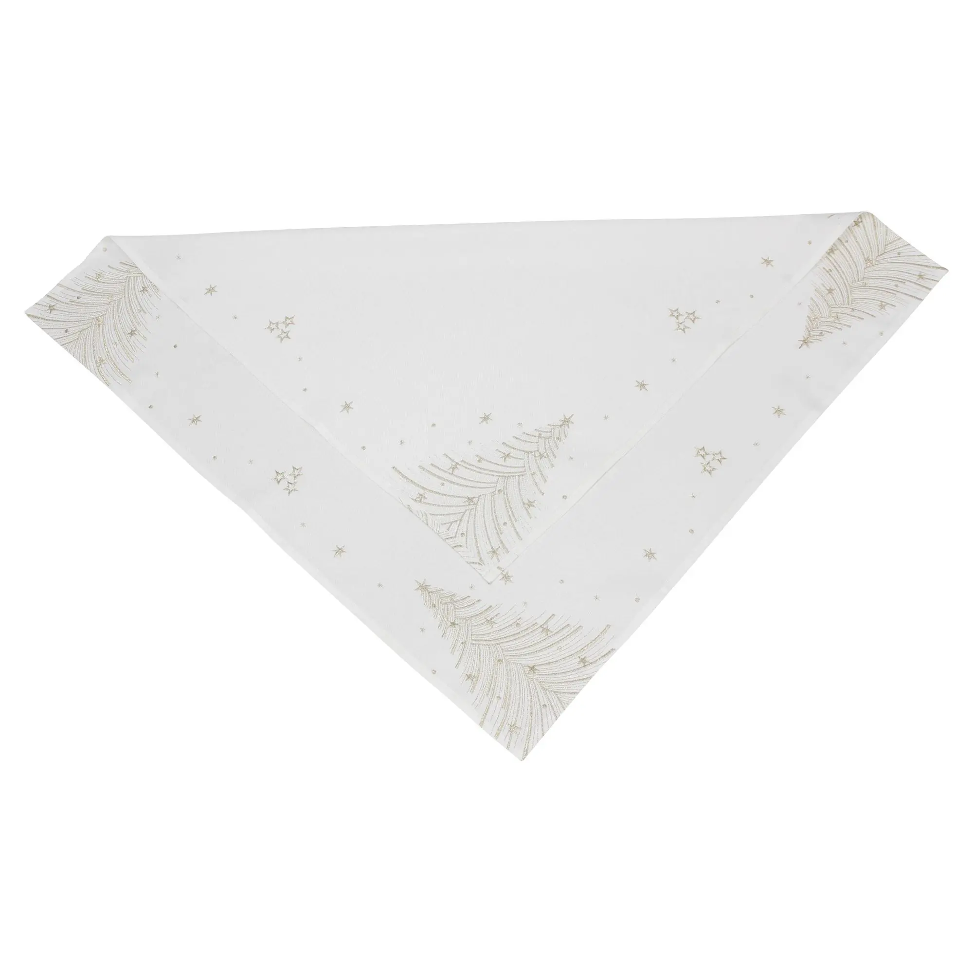 Tischdecke "Golden Christmas"  im Frank Flechtwaren Online Shop für Weihnachtliche Tischwäsche kaufen