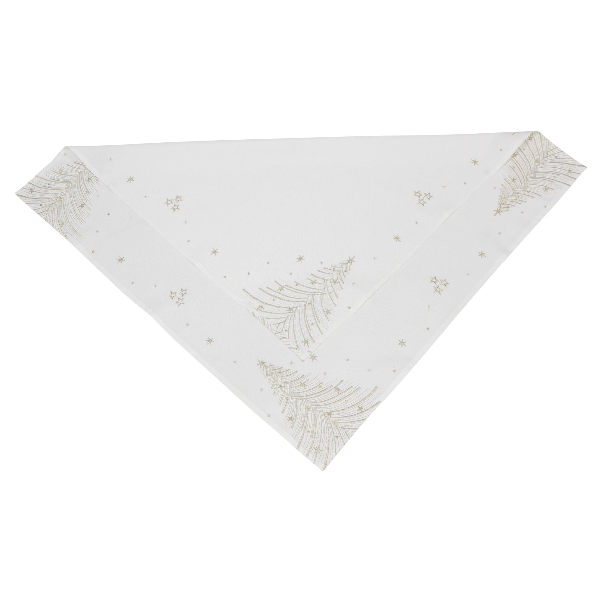 Tischdecke "Golden Christmas"  im Frank Flechtwaren Online Shop für Weihnachtliche Tischwäsche kaufen