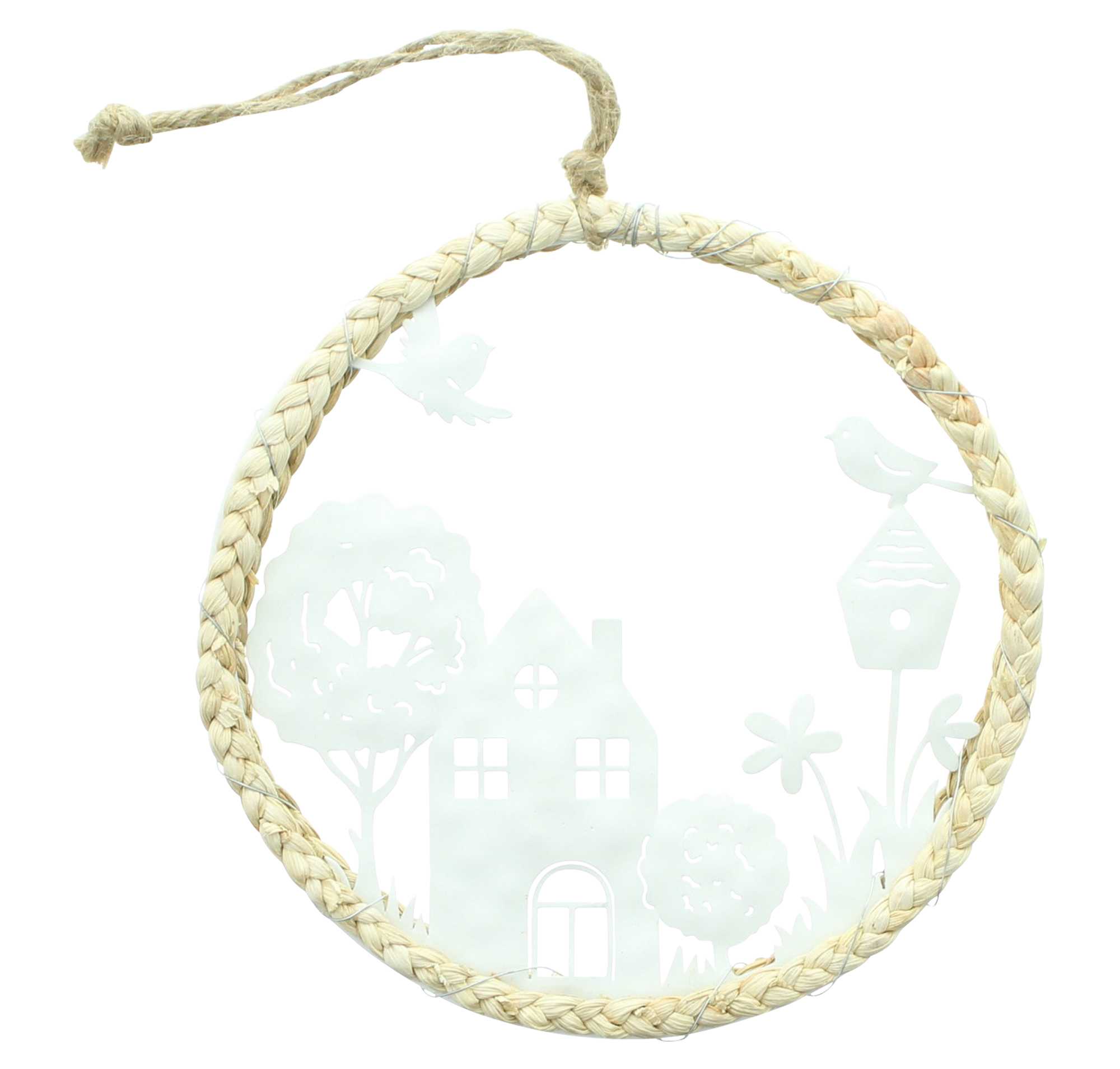 Hänger "Haus mit Garten" im Frank Flechtwaren Online Shop für Ostern kaufen Hänger "Haus mit Garten" im Frank Flechtwaren Online Shop für Ostern kaufen