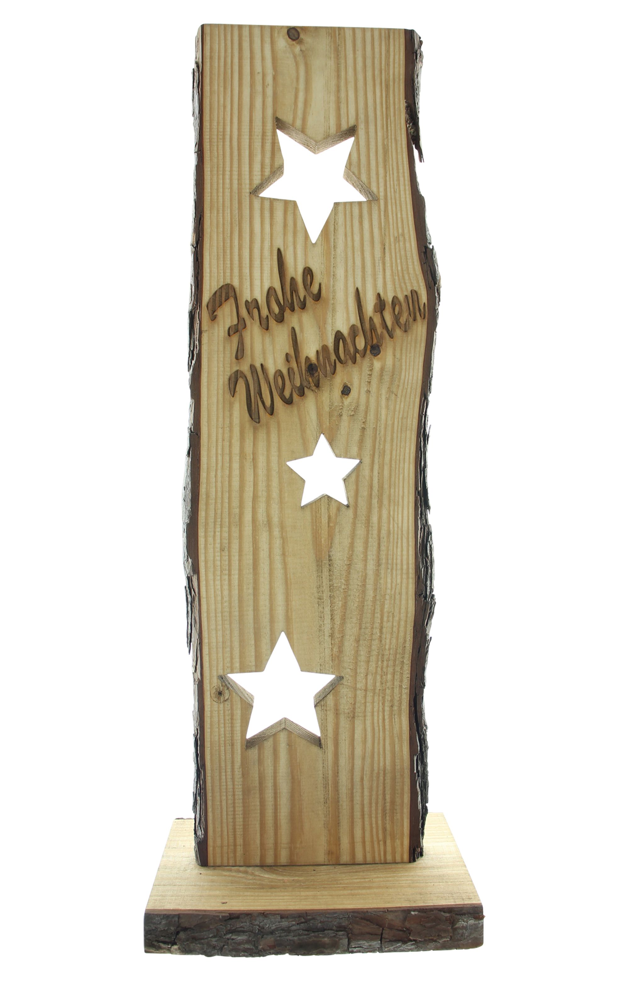 Holzsäule "Frohe Weihnachten" im Frank Flechtwaren Online Shop für Weihnachten kaufen Holzsäule "Frohe Weihnachten" im Frank Flechtwaren Online Shop für Weihnachten kaufen