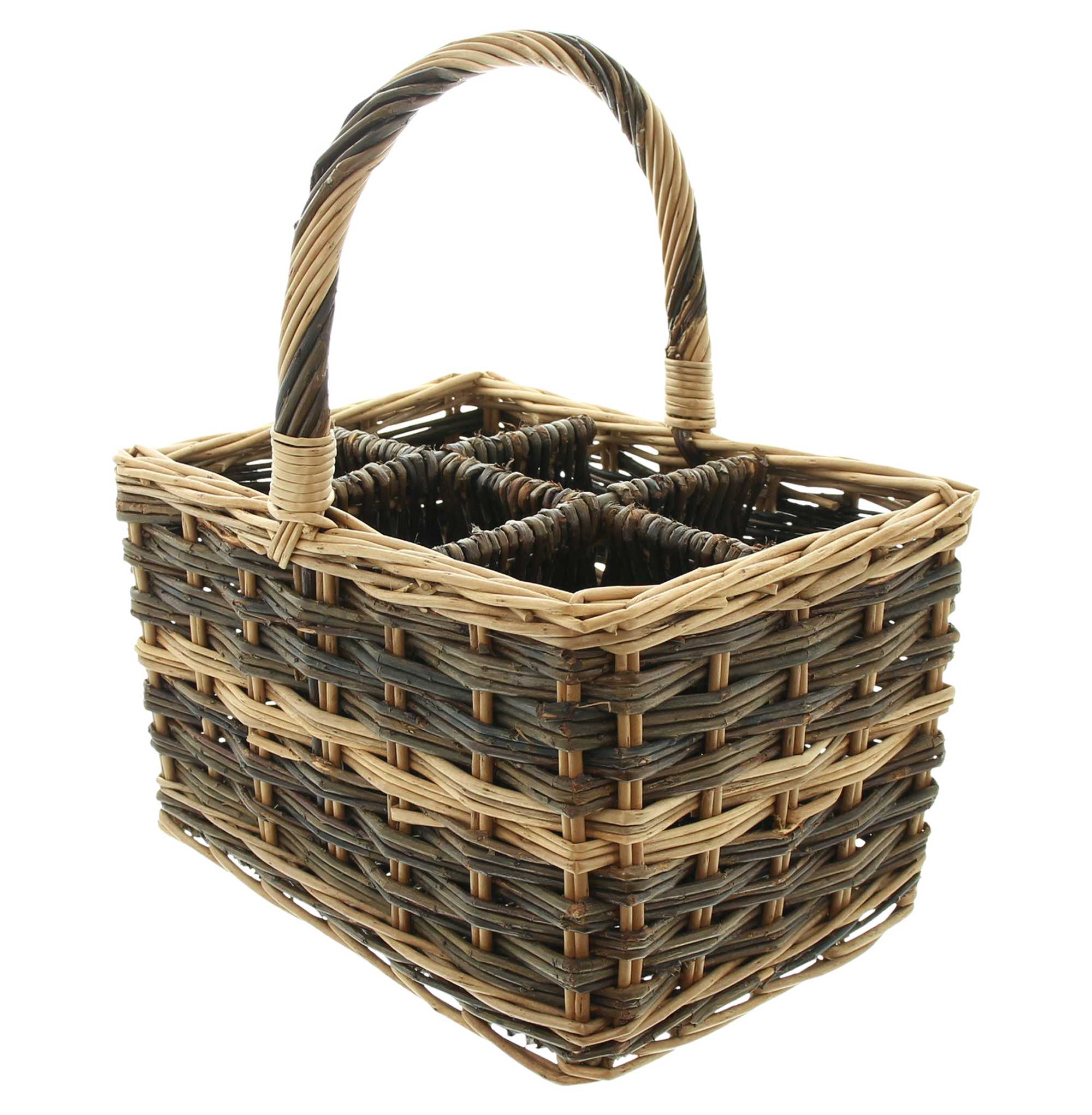 Flaschenkorb "Natur", für 6 Flaschen im Frank Flechtwaren Online Shop für Küche kaufen Flaschenkorb "Natur", für 6 Flaschen im Frank Flechtwaren Online Shop für Küche kaufen