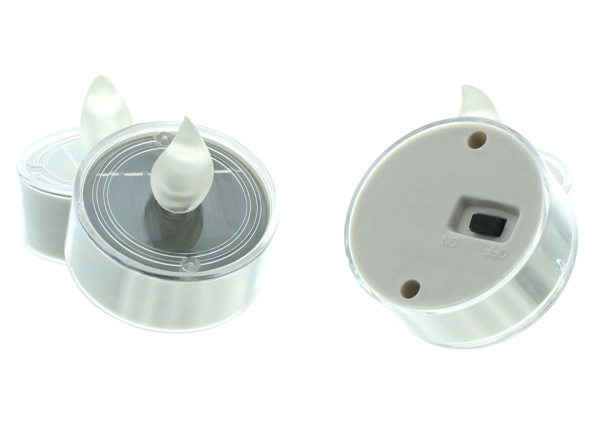 LED-Teelicht "Solar", 4er Set  im Frank Flechtwaren Online Shop für Solar-Beleuchtung kaufen