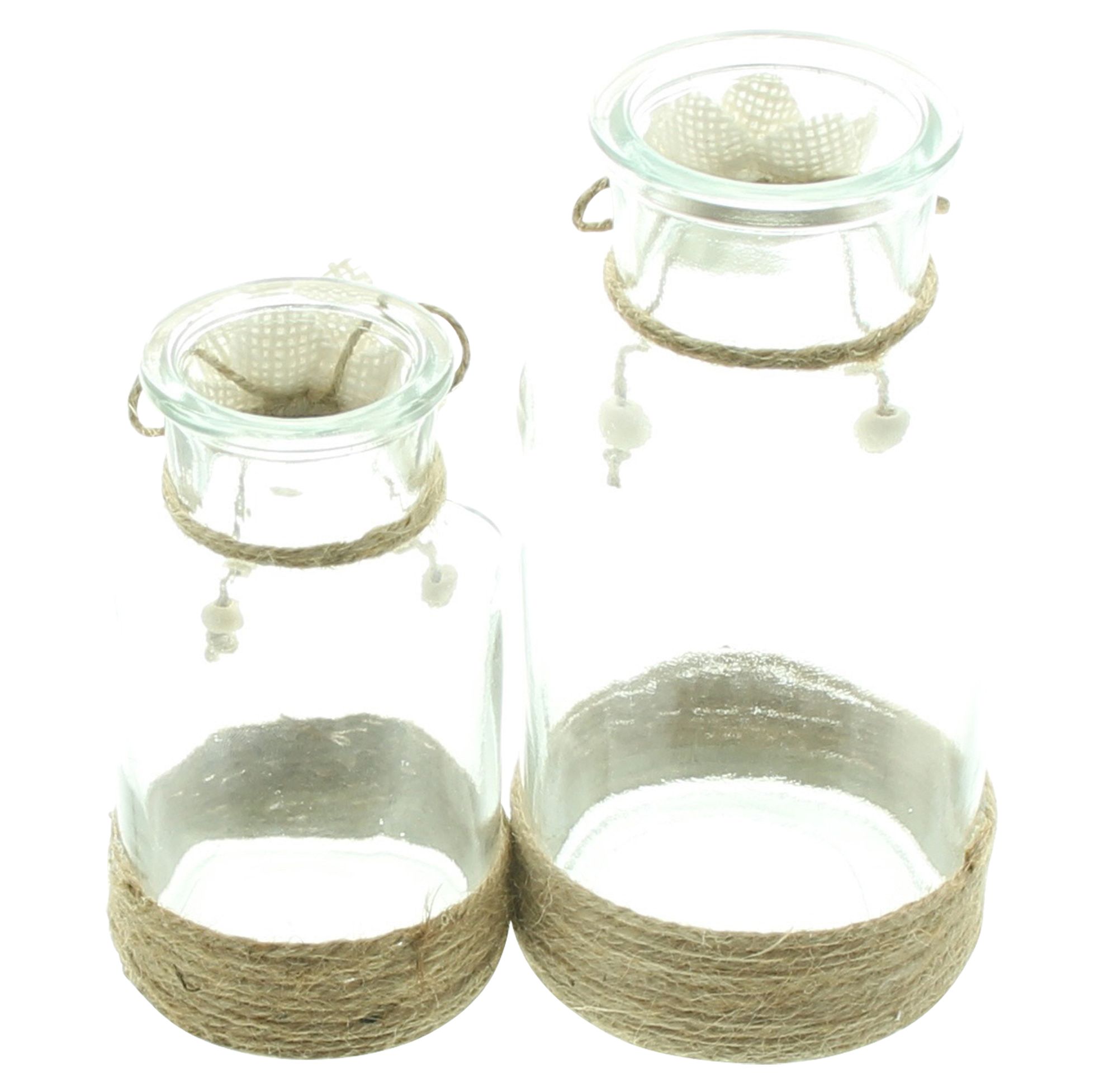 Dekovase "Blume", 2er Set im Frank Flechtwaren Online Shop für Dekovasen kaufen Dekovase "Blume", 2er Set im Frank Flechtwaren Online Shop für Dekovasen kaufen