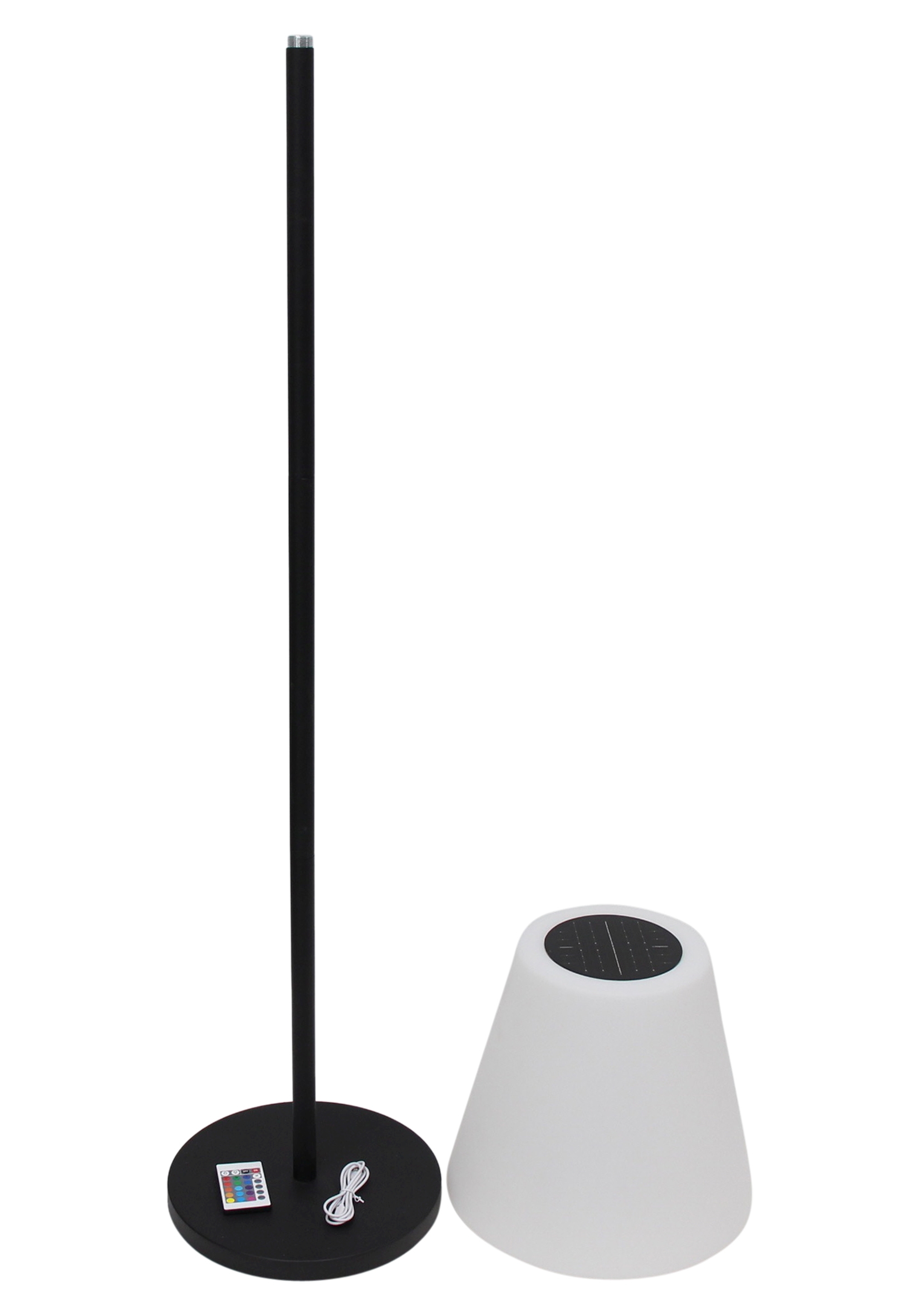LED-Solar-Stehlampe "Outdoor" im Frank Flechtwaren Online Shop für LED-Lampen kaufen LED-Solar-Stehlampe "Outdoor" im Frank Flechtwaren Online Shop für LED-Lampen kaufen