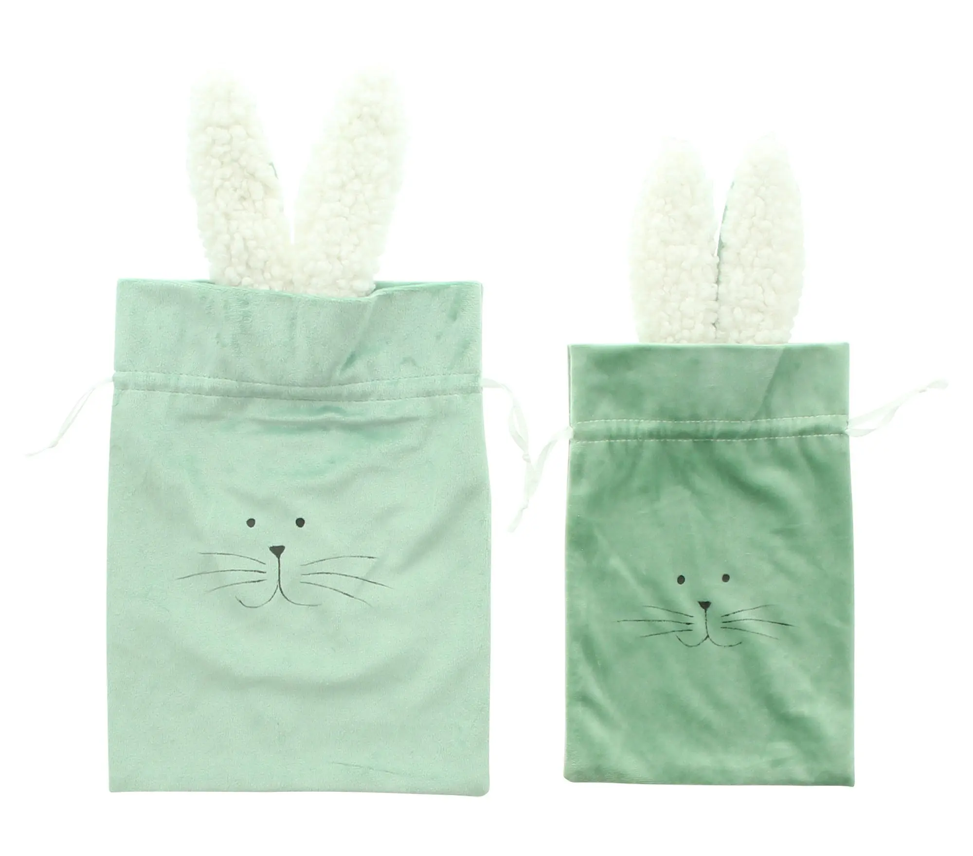 Geschenkbeutel "Häschen", 2er Set  im Frank Flechtwaren Online Shop für Ostern kaufen