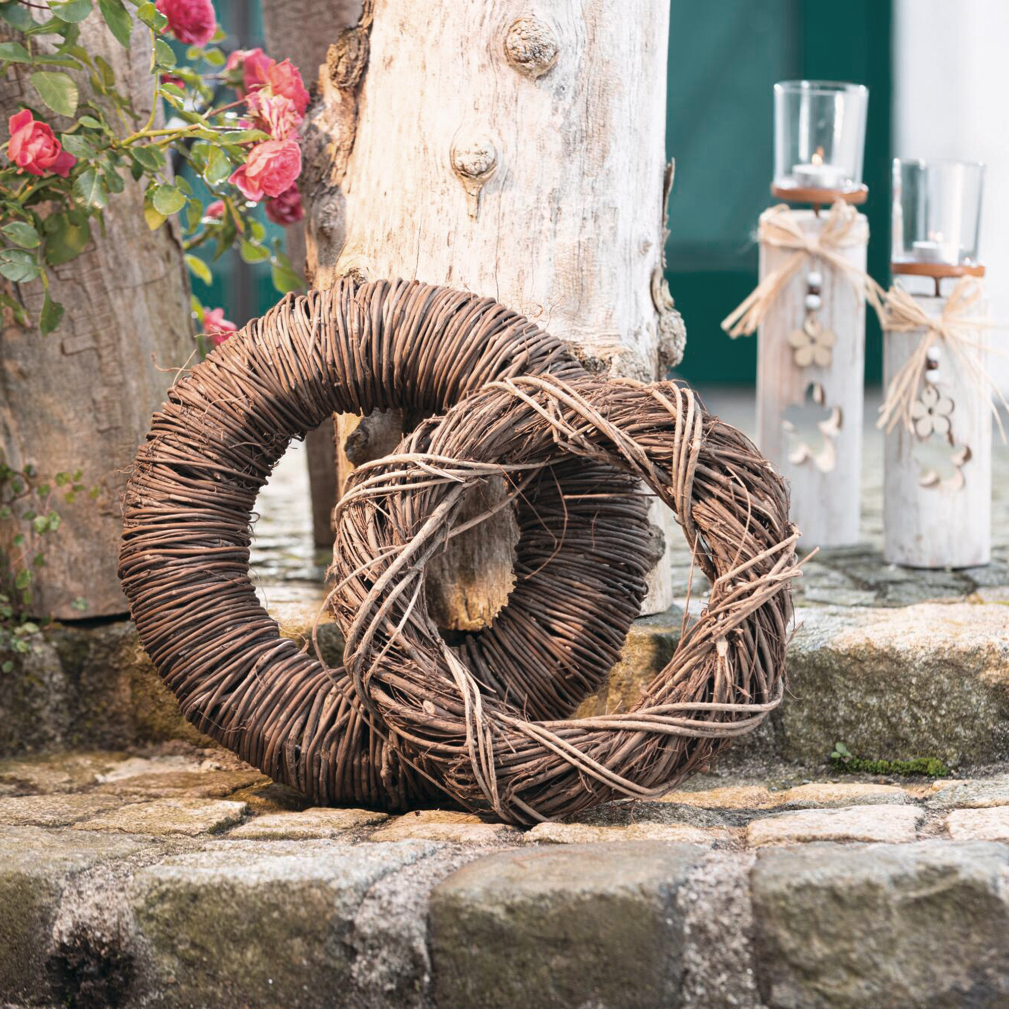 Kranz "Umschlungen"  im Frank Flechtwaren Online Shop kaufen