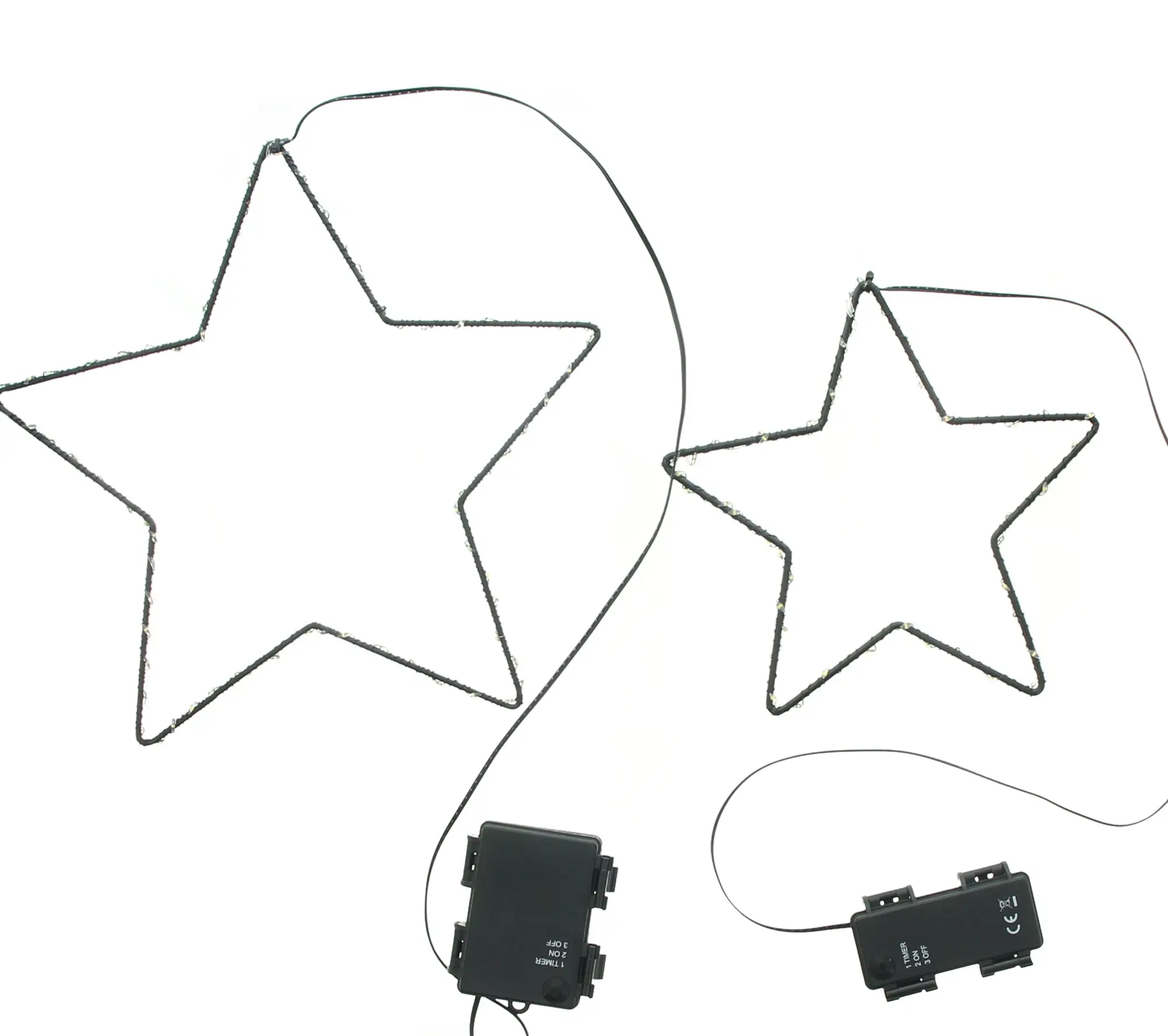 LED-Hänger "Stern", 2er Set im Frank Flechtwaren Online Shop für Sterne kaufen LED-Hänger "Stern", 2er Set im Frank Flechtwaren Online Shop für Sterne kaufen