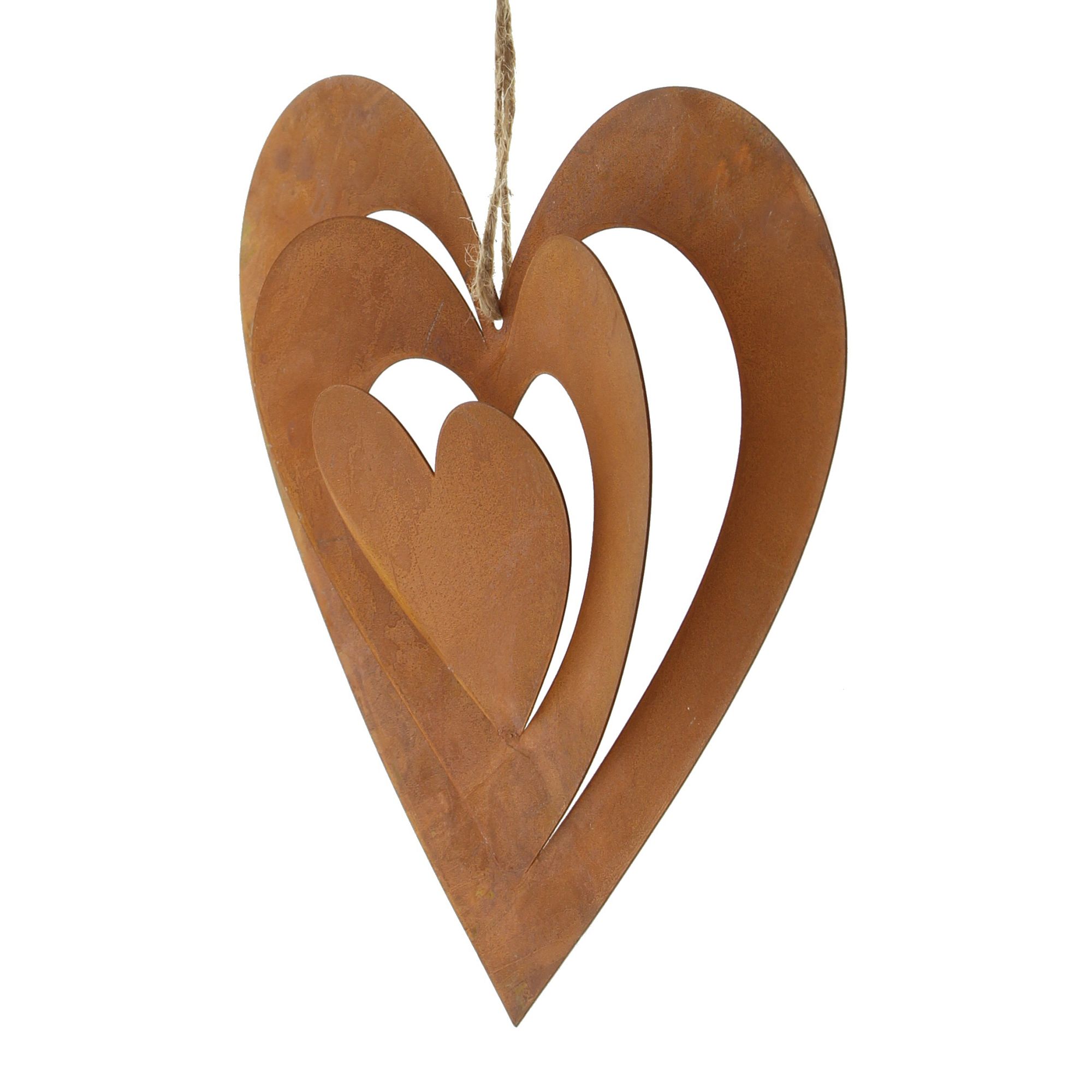 Herzhänger "Rostliebe", 2er Set im Frank Flechtwaren Online Shop für Ostern kaufen Herzhänger "Rostliebe", 2er Set im Frank Flechtwaren Online Shop für Ostern kaufen